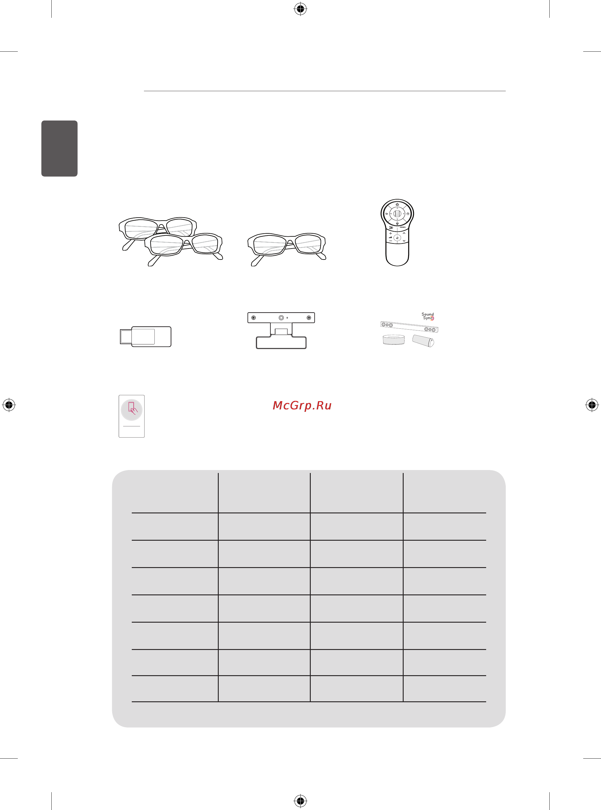 LG 32LN655V [42/158] Separate purchase