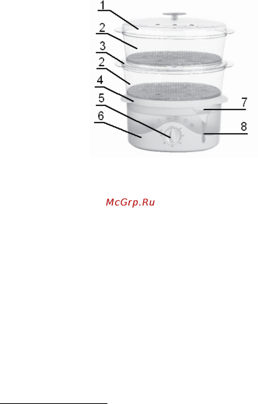 Rolsen RSC-6522 [3/6] Сборка пароварки