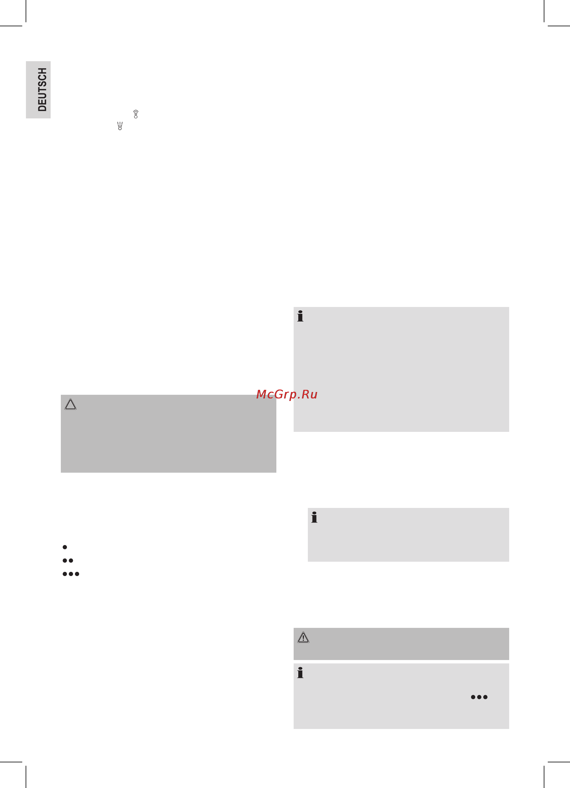 Bomann DB 784 CB [6/54] Anwendungshinweise