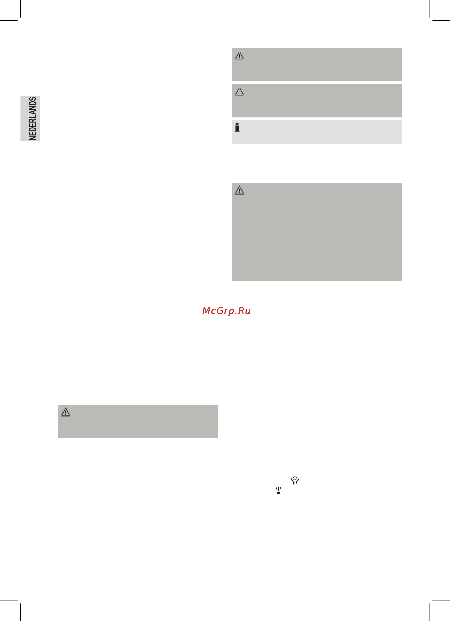 Bomann DB 777 CB [8/42] Algemene veiligheidsinstructies