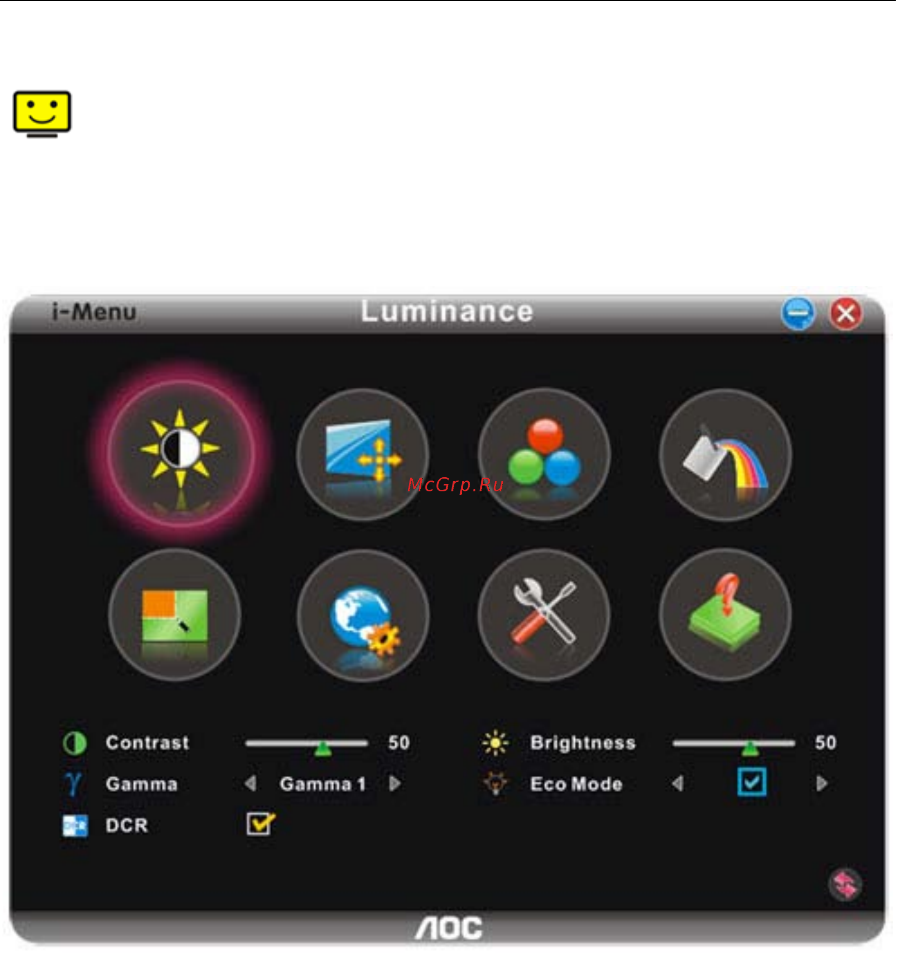 AOC E2752VQ [46/60] I menu