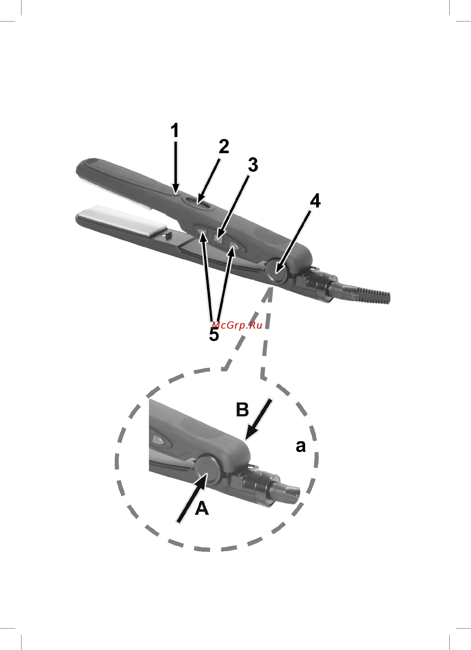 Bomann HC 841 CB [3/26] Übersicht der bedienelemente