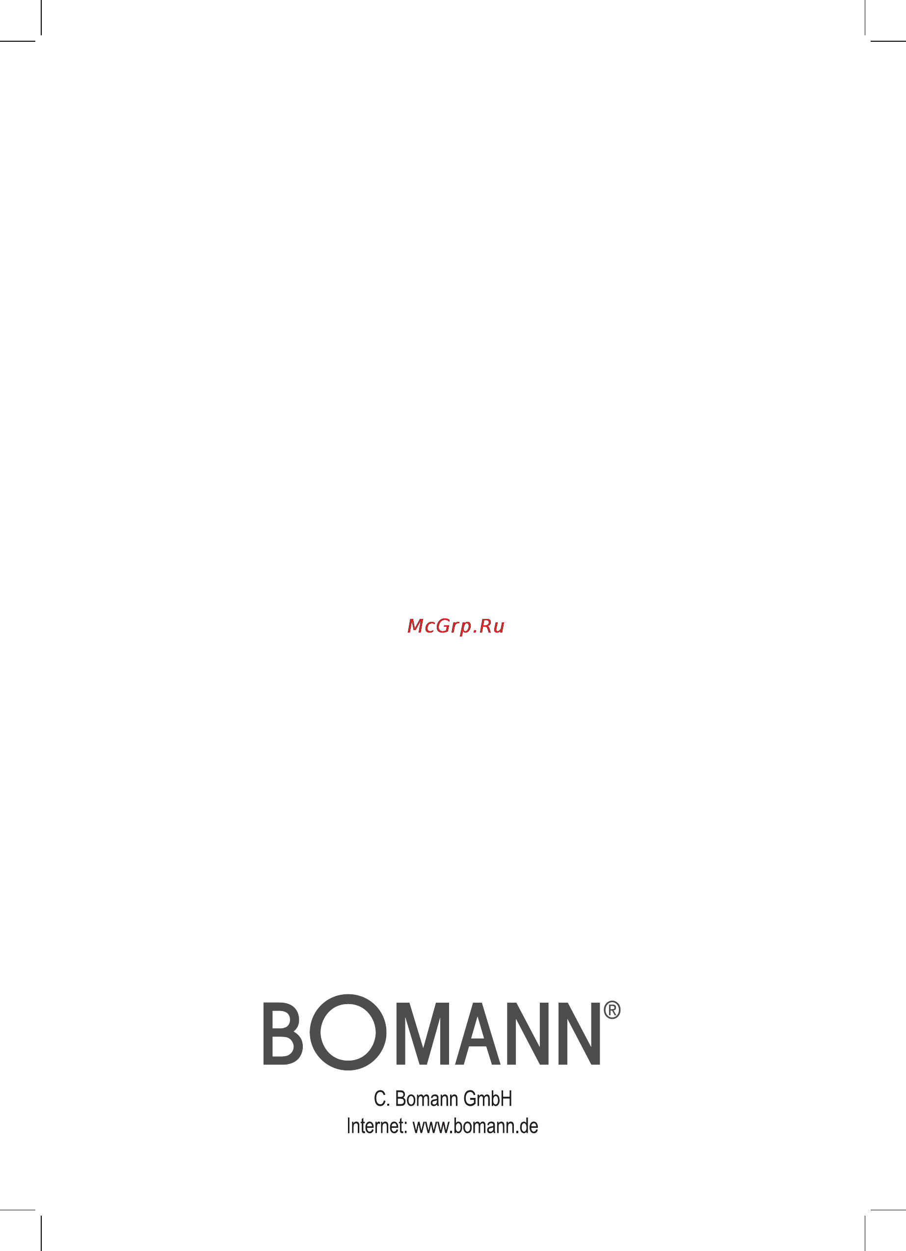 Bomann FM 8000 CB Инструкция по эксплуатации онлайн [36/36] 74966