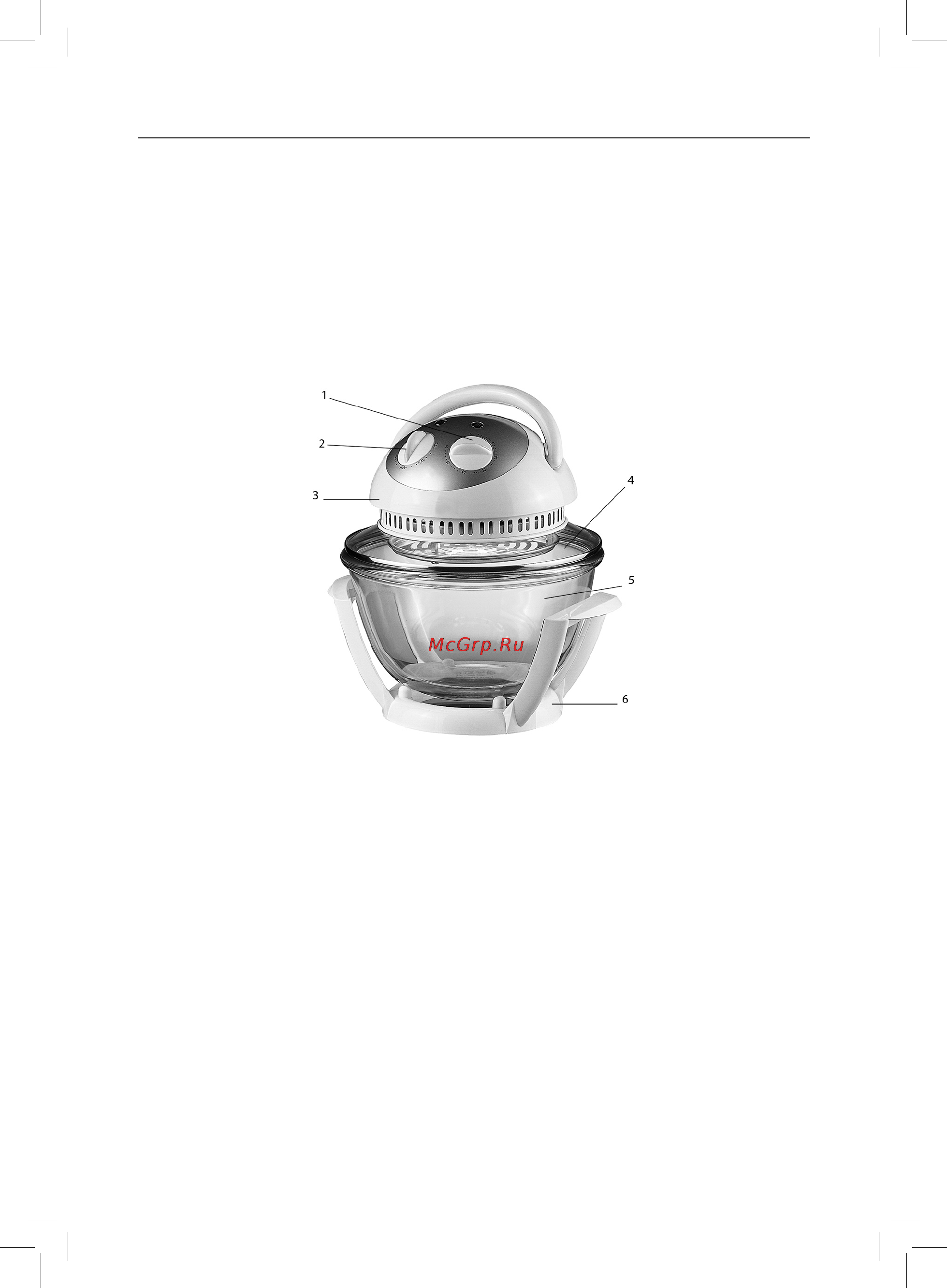 Rolsen RHO-413 [2/8] Аэрогриль конвекционная печь rolsen rg 413