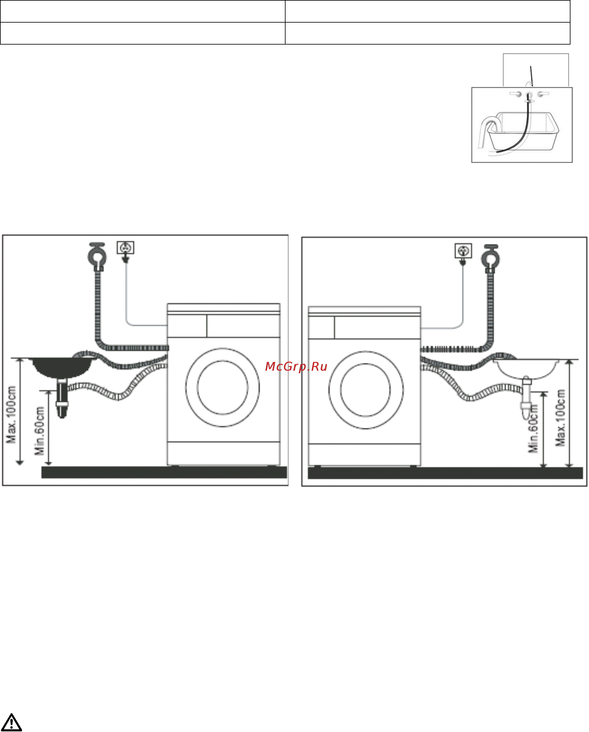 Bomann WA 9310.1 [6/15] Please observe the following to reduce the risk of fire electric shock and other accidents only connect the washing machine to a power supply as specified on the rating label ask your power provider if in doubt