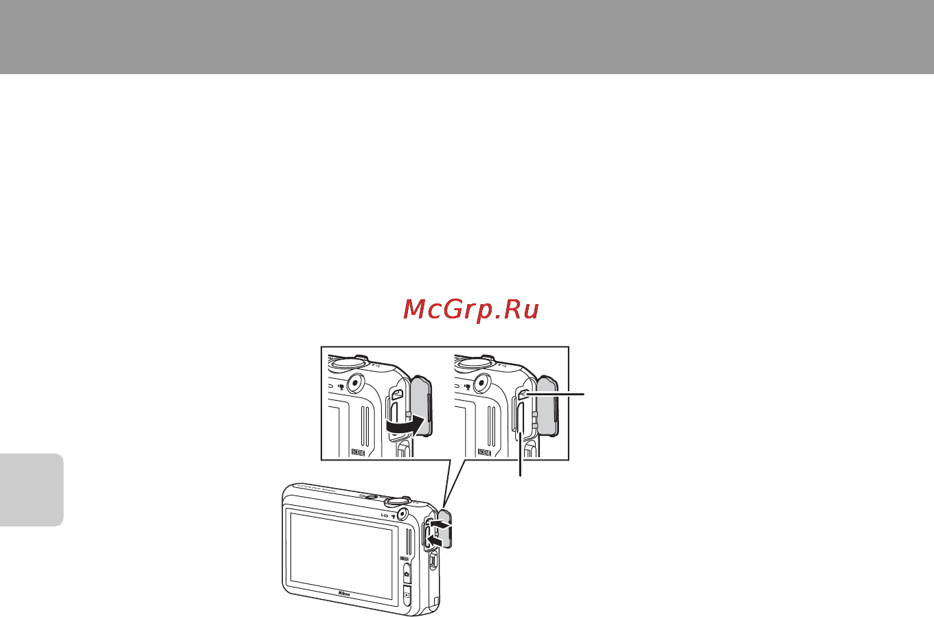 Nikon Coolpix S6400 Red [104/280] Подключение фотокамеры к телевизору компьютеру принтеру