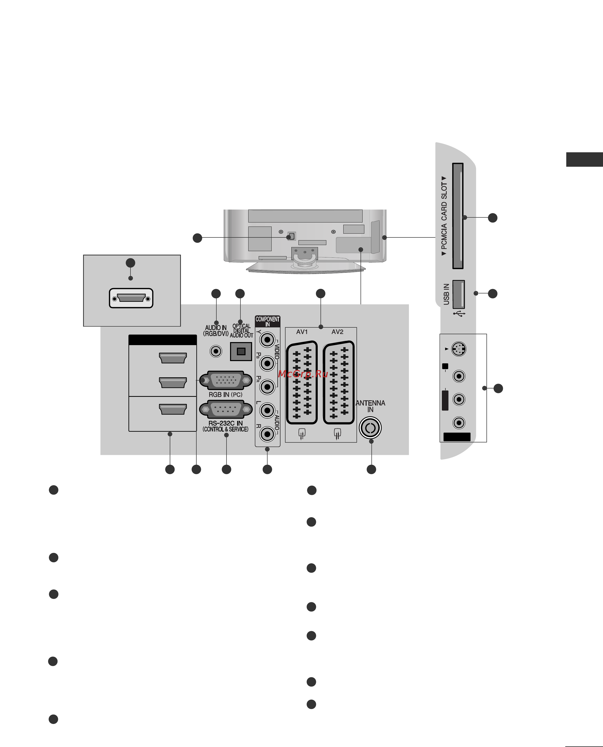 LG 37LG5000.BEU [9/118] Варианты подключения
