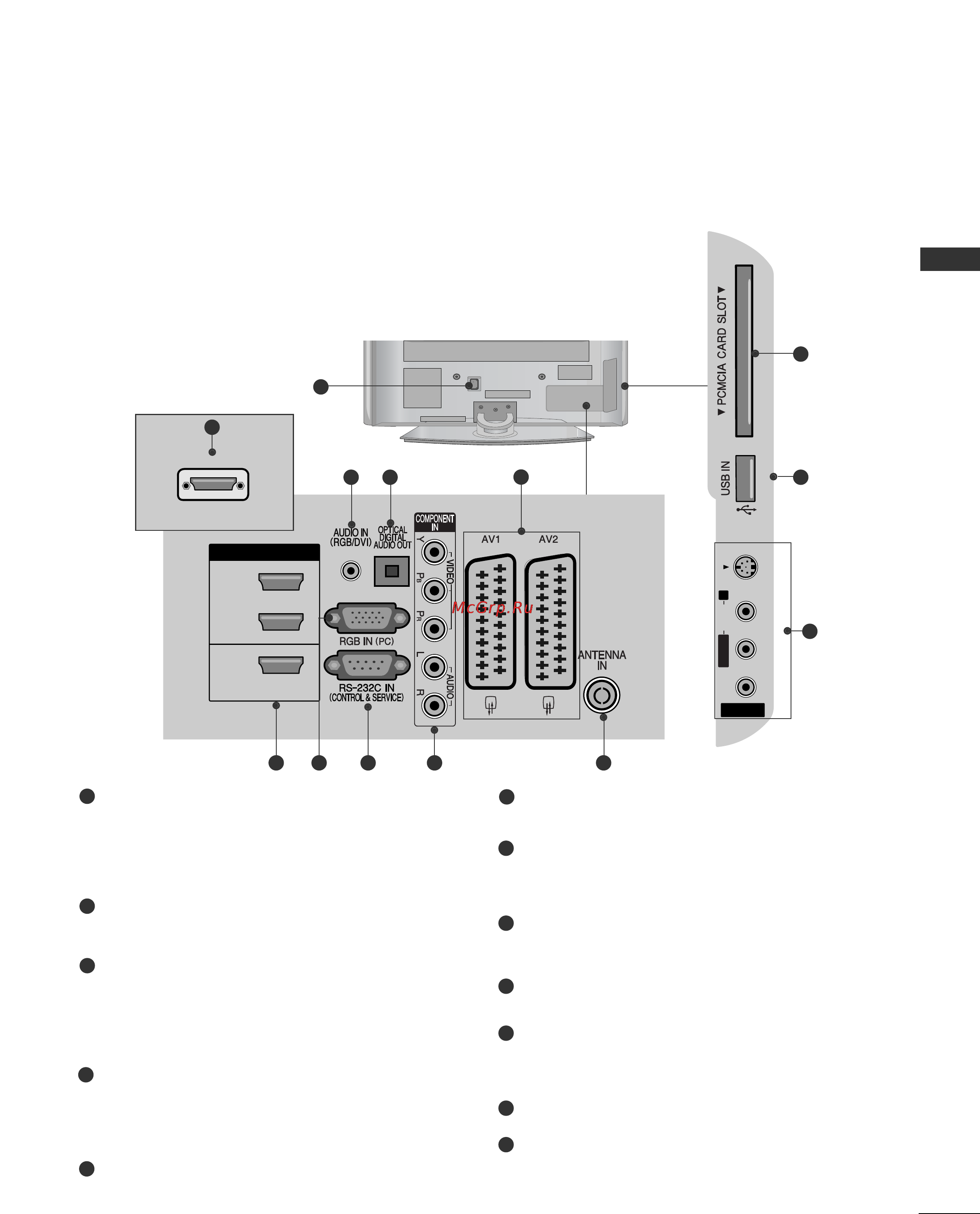 LG 37LG5020 [9/118] Варианты подключения