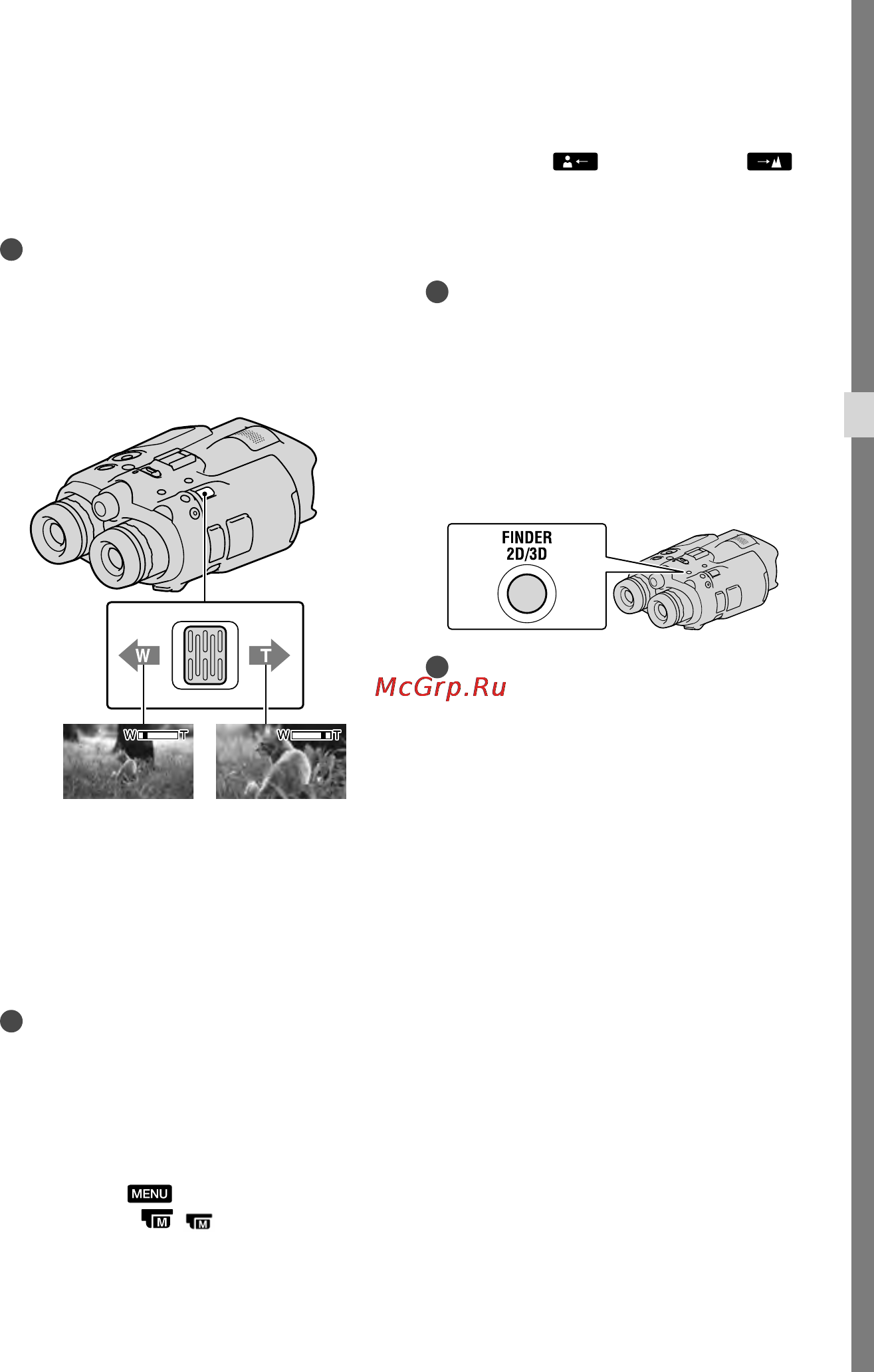 Sony DEV-3 [23/319] Fernglas aufnahme wiedergabe