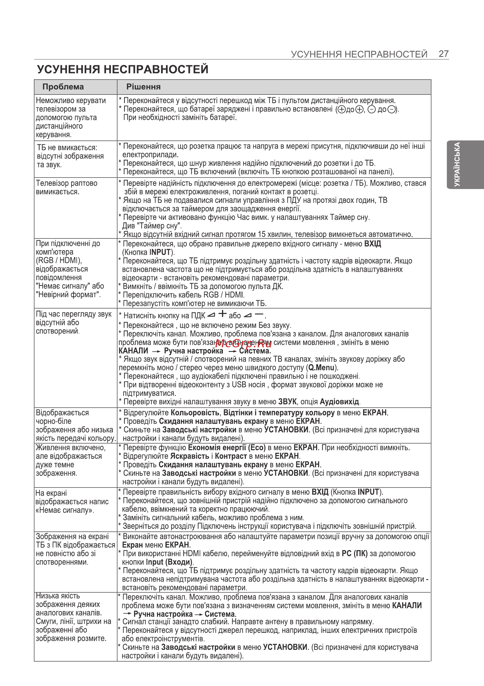 LG 42LB730V Инструкция по эксплуатации онлайн [115/128] 75093