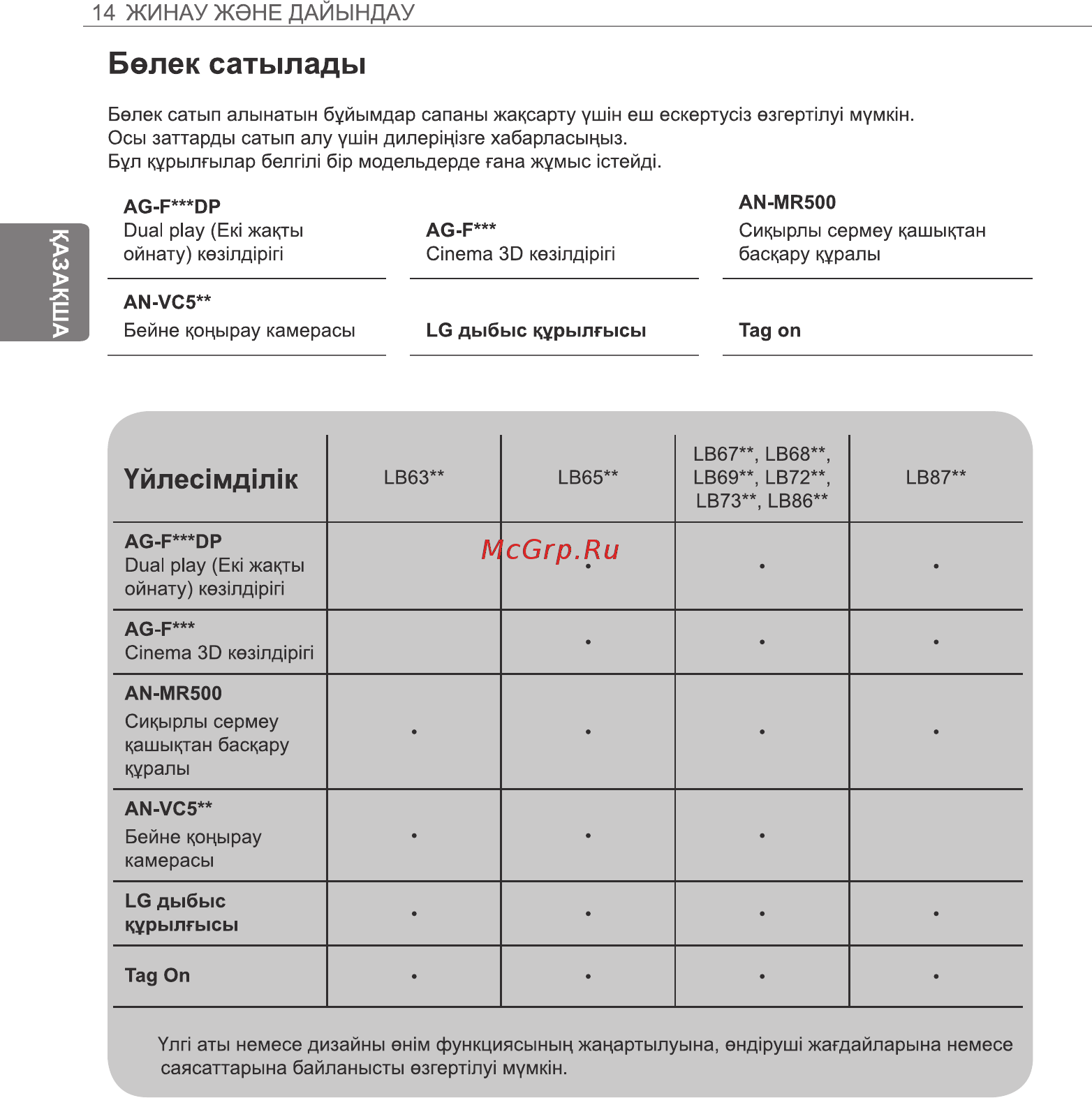 LG 42LB730V Инструкция по эксплуатации онлайн [72/128] 75093