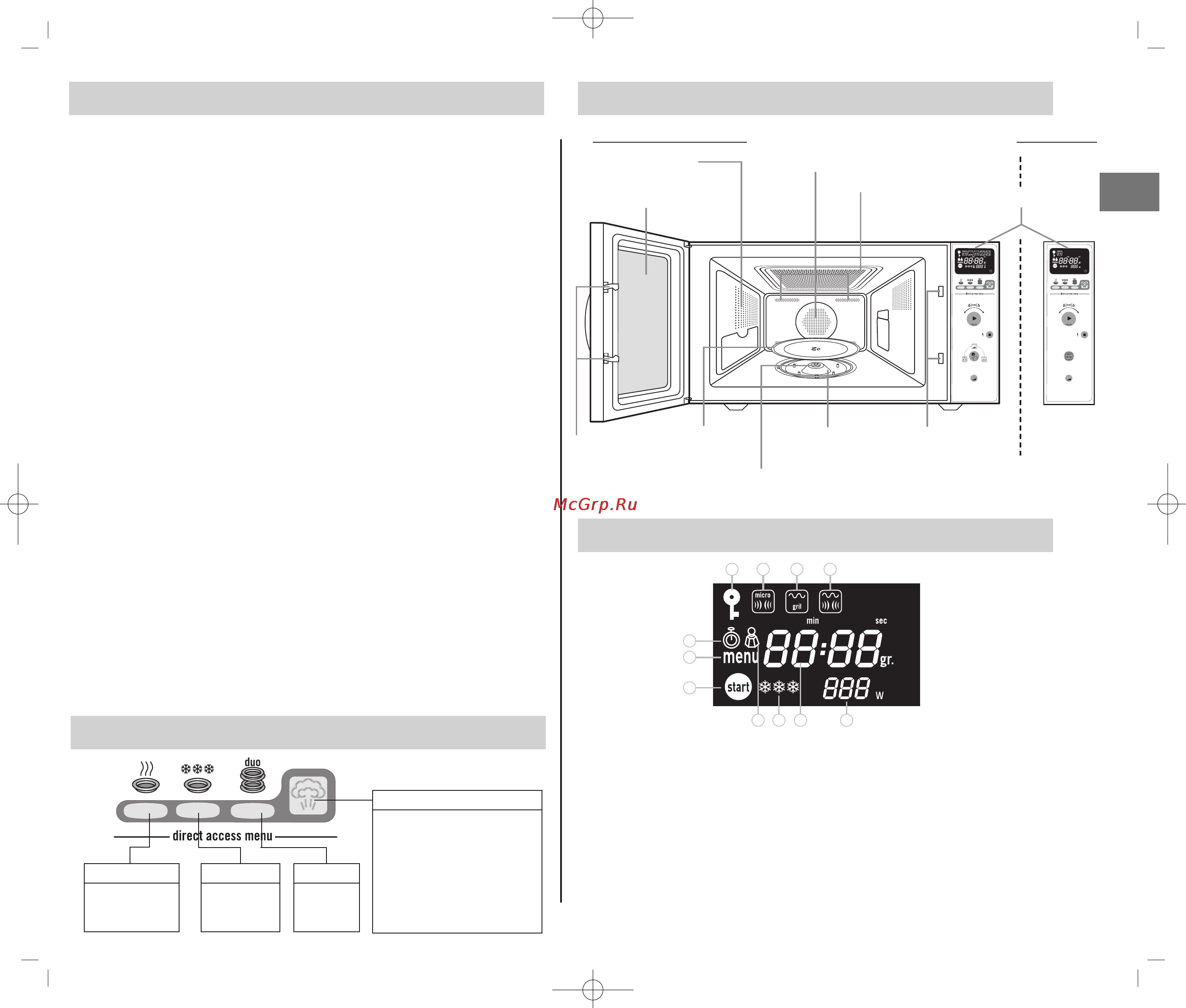 Moulinex COOK N STEAM MW533031 [21/80] Opis urządzenia