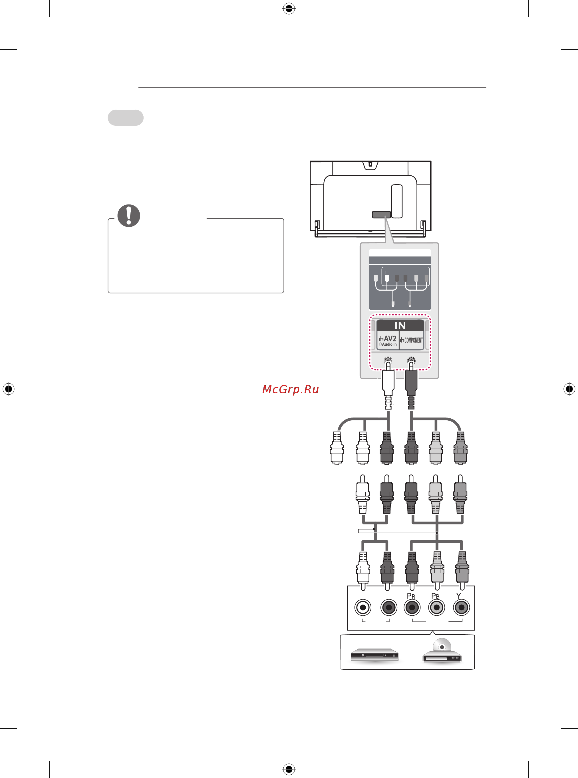 LG 47LB631V [20/322] Component connection
