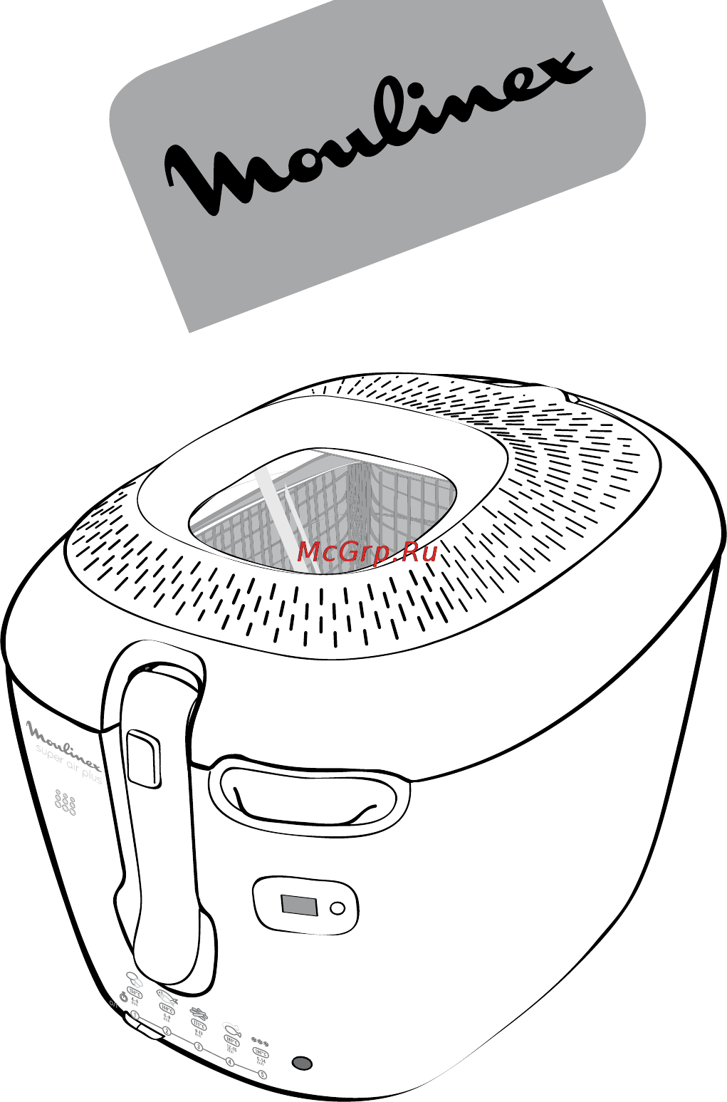 Moulinex SUPER AIR PLUS AM 1005 Инструкция по эксплуатации онлайн