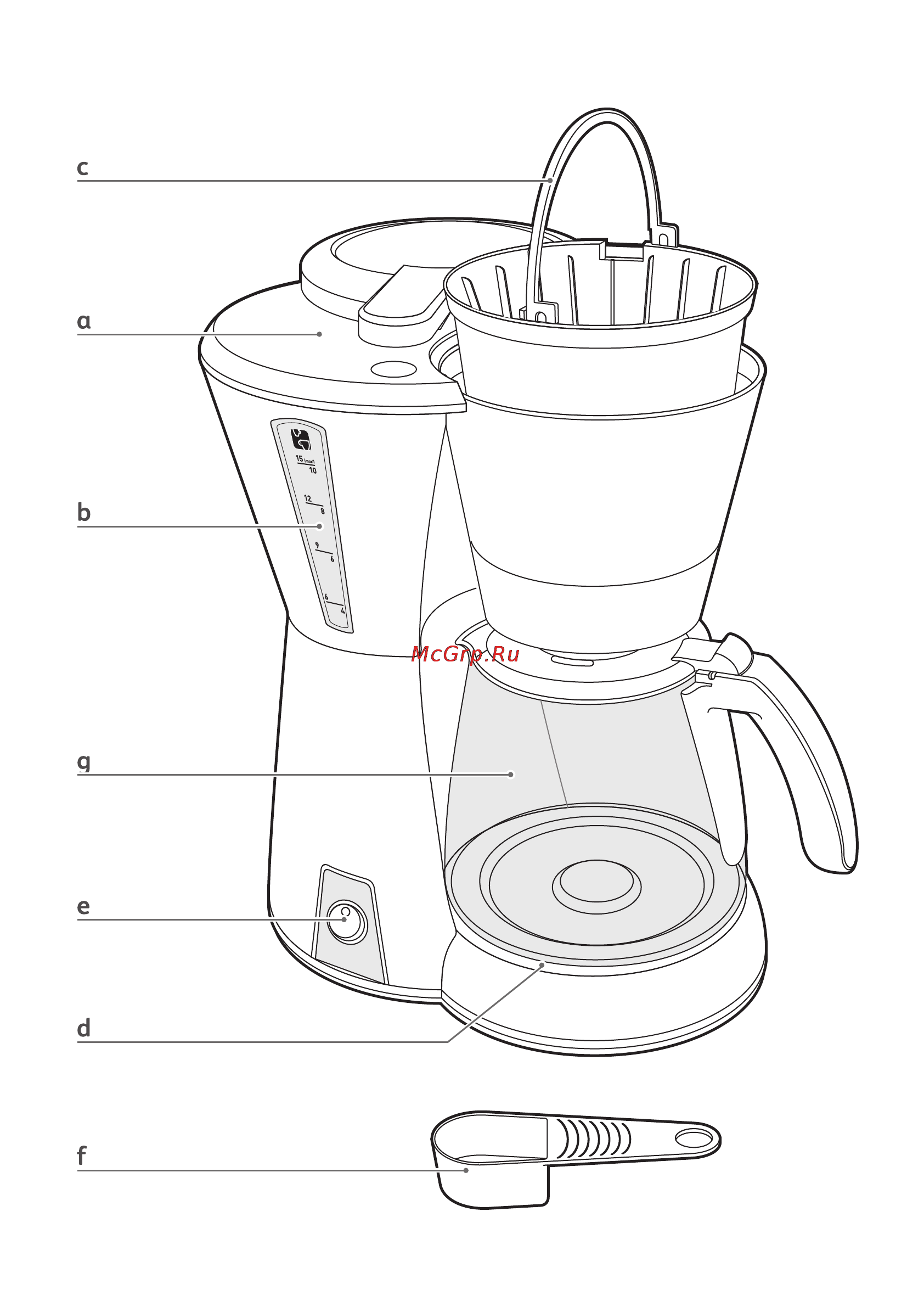 Moulinex CAPRIO FG211510 [2/28] Éclaté