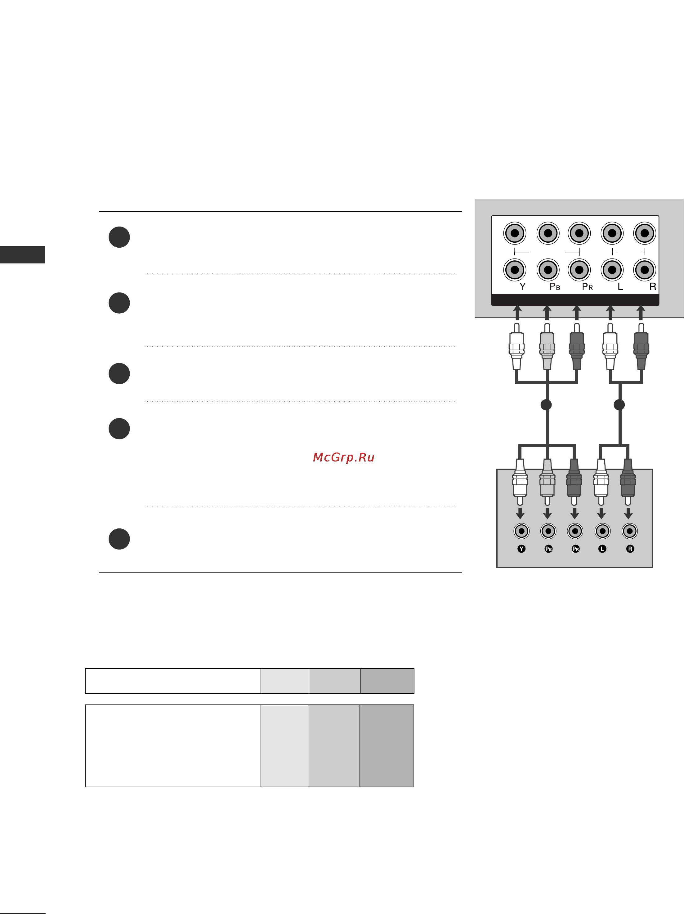 LG 42LG80FR [24/116] Component