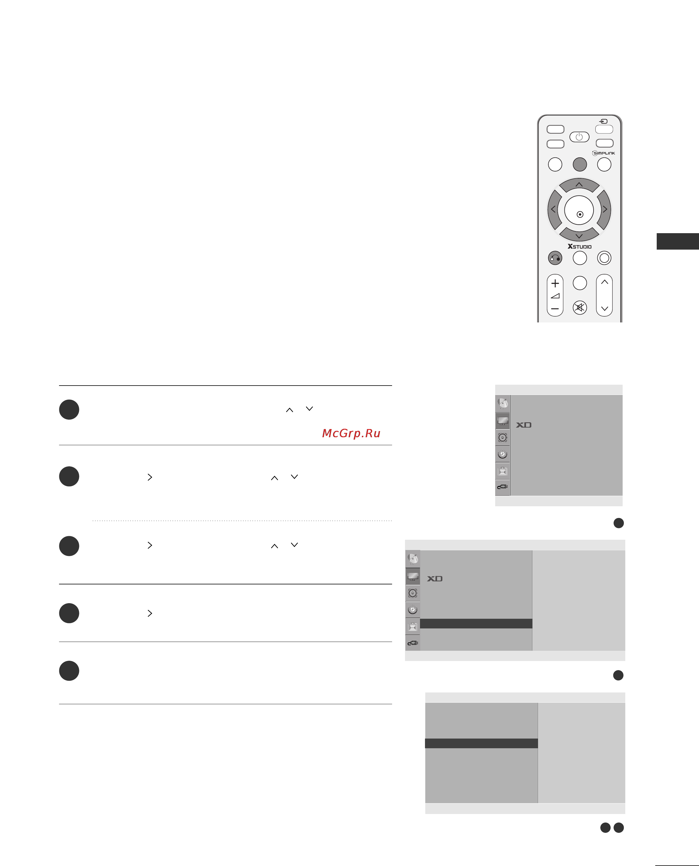 LG 42LG80FR [39/116] Initializing reset to original factory settings