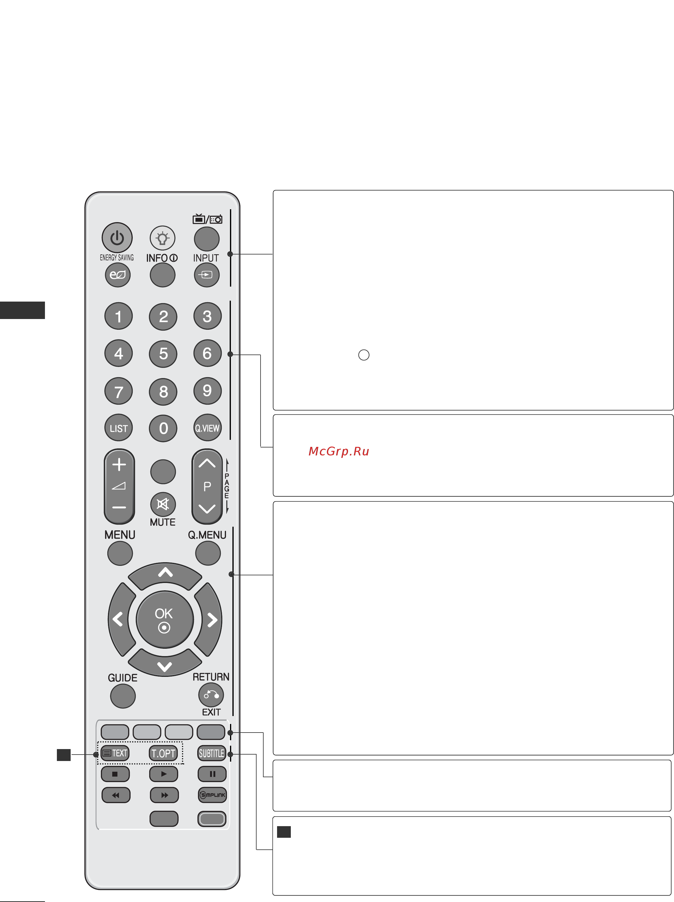 LG 42LH2000 [62/180] Просмотр программы управление программами
