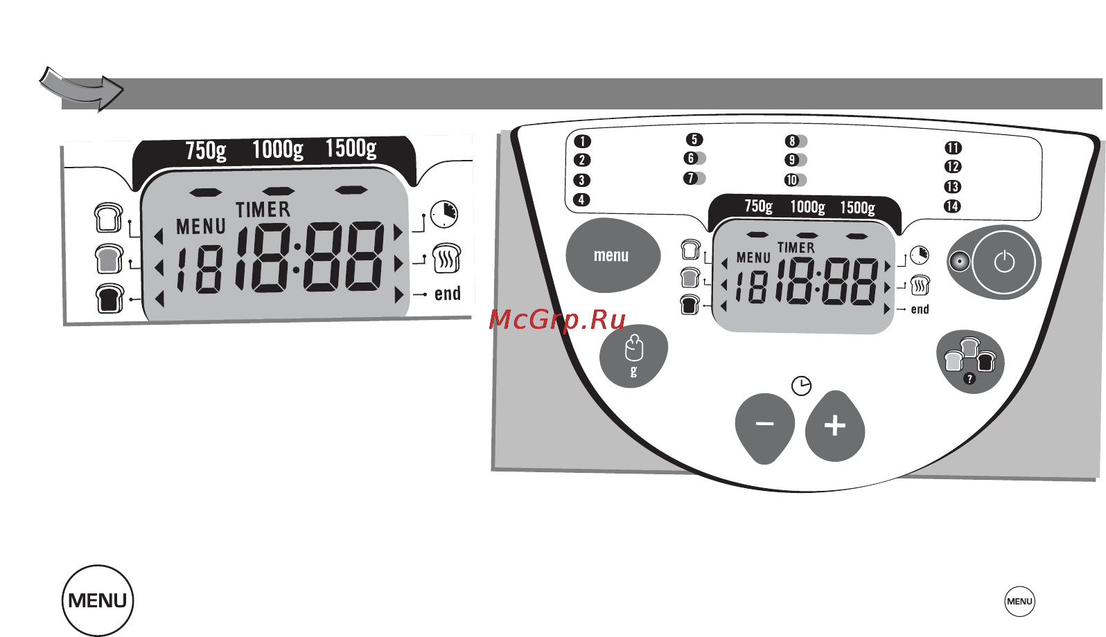 Moulinex OW 5002 HOME BREAD XXL [18/28] Використання хлібопічки