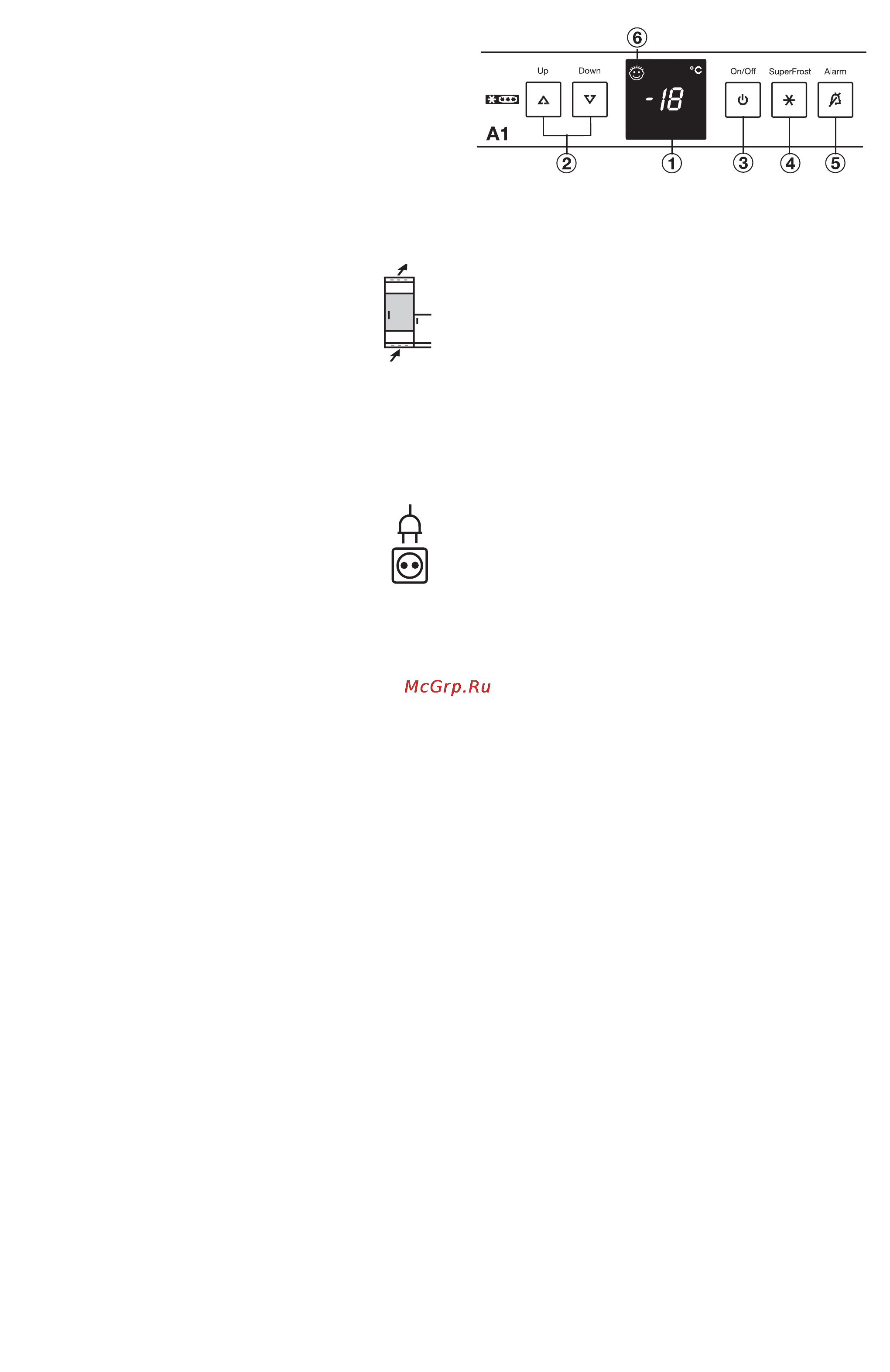 Liebherr IG 1156-20 [4/9] Индикатор температуры