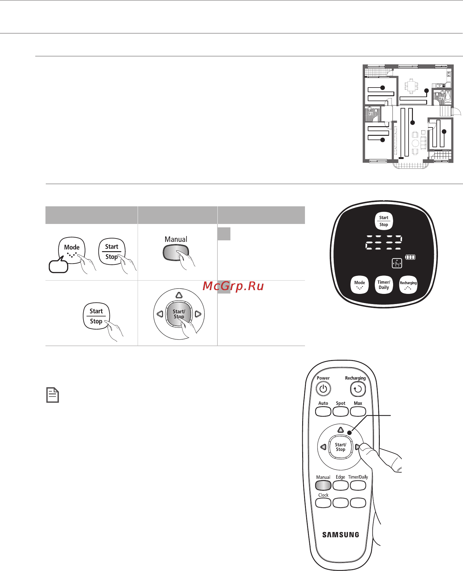 Samsung SR8855 [32/148] Использование пылесоса