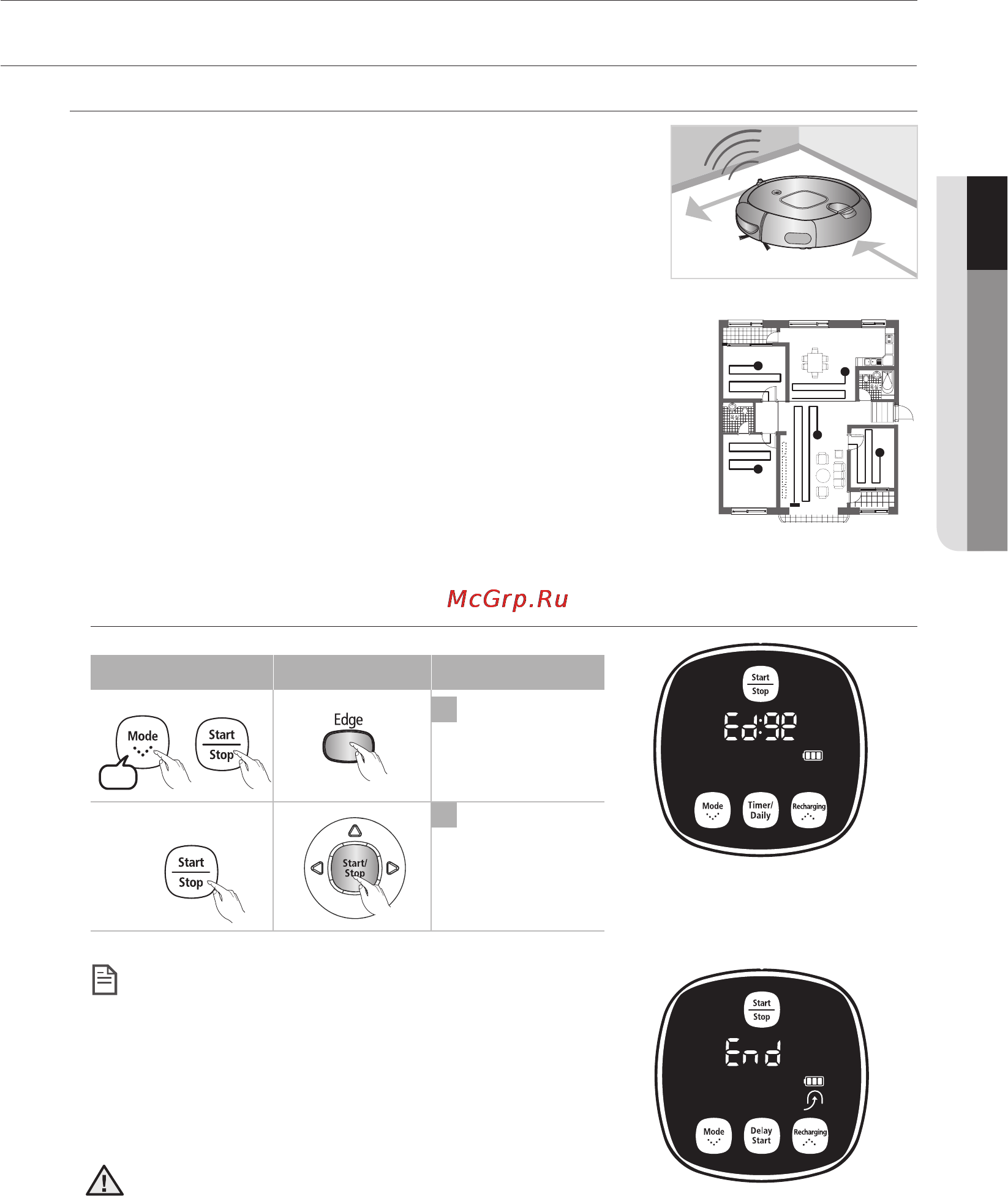Samsung SR8855 [81/148] Експлуатація пилососа