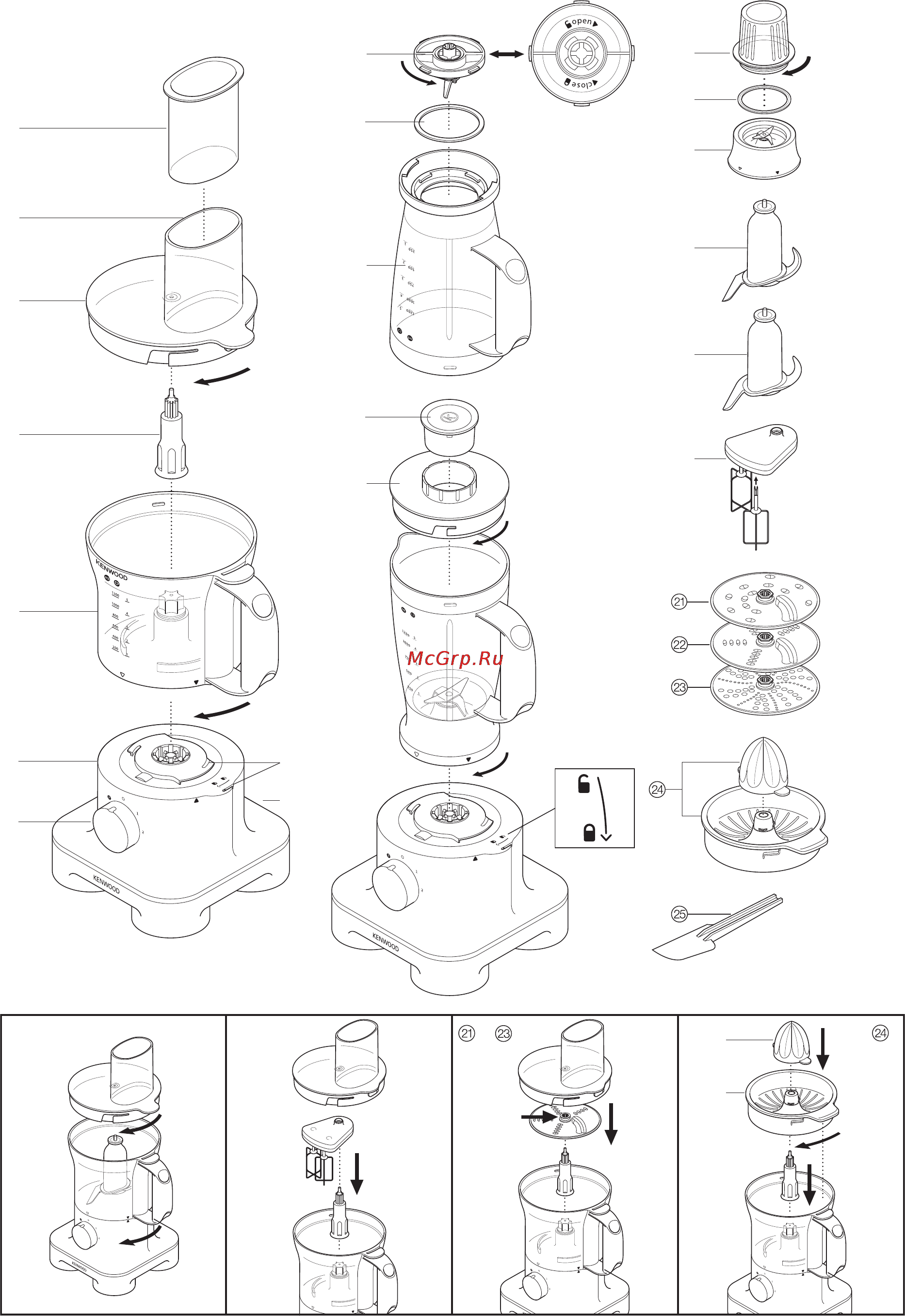 Kenwood FPM250 (OWFPM25002) Инструкция по эксплуатации онлайн [2/12] 120571