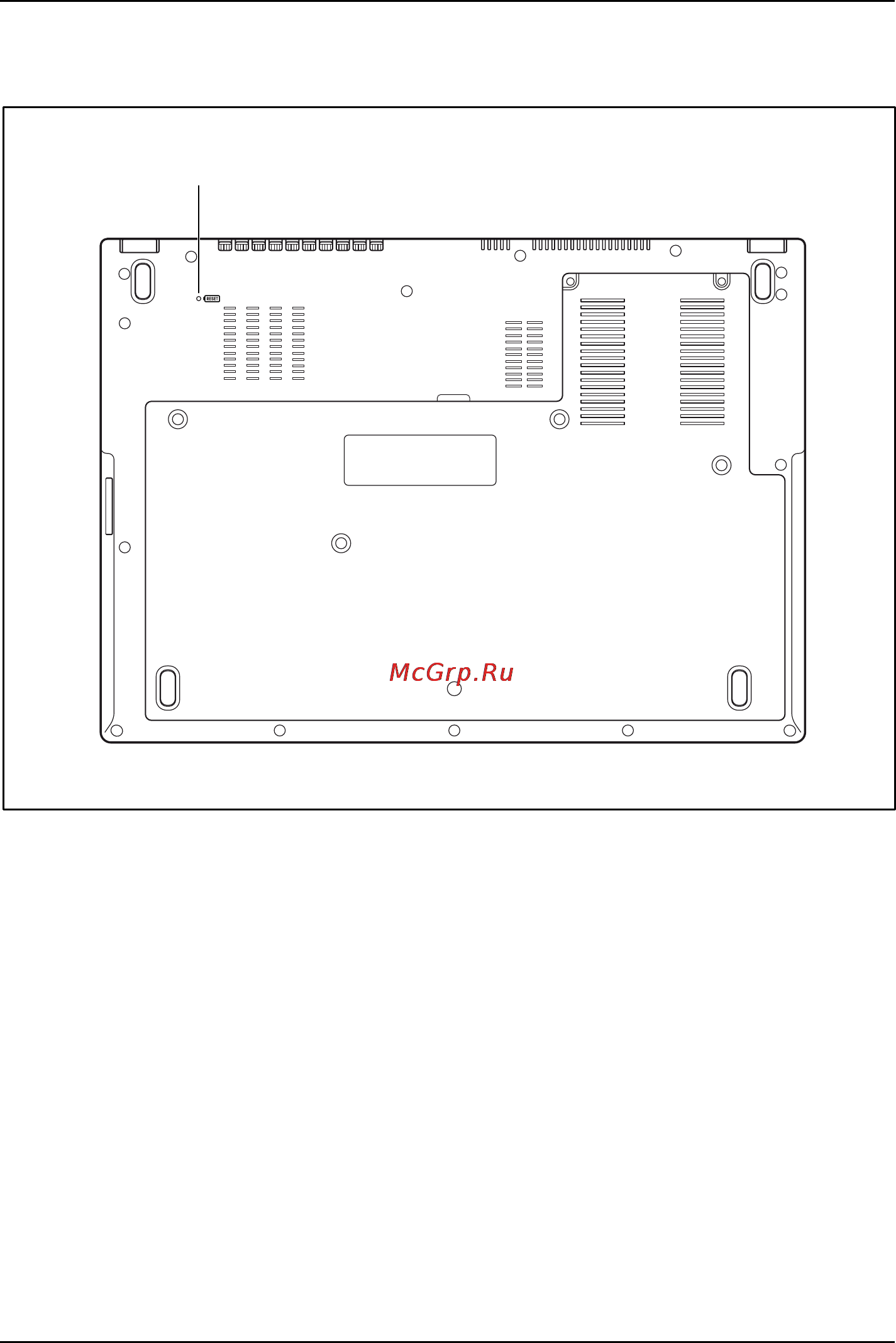 Fujitsu UH552 UH552MF042RU [15/67] Нижняя сторона