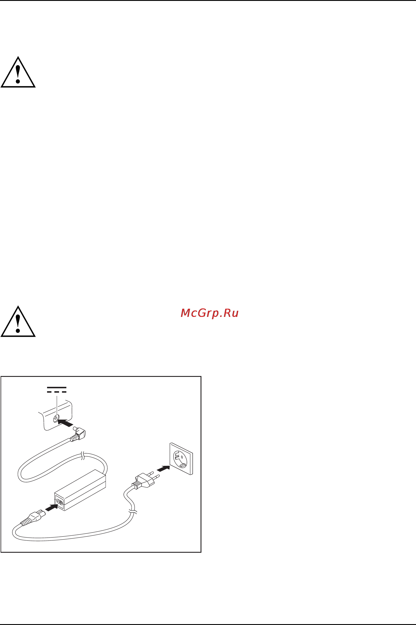 Fujitsu UH552 UH552MF042RU [21/67] Подключение сетевого адаптера