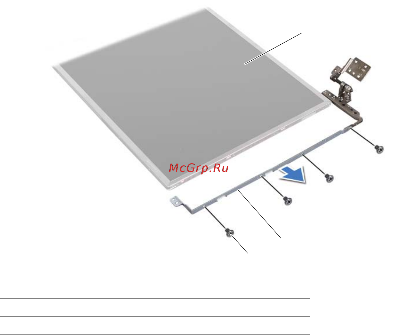 Dell Inspiron 7520 /7520-3548/ [43/84] Установка панели дисплея