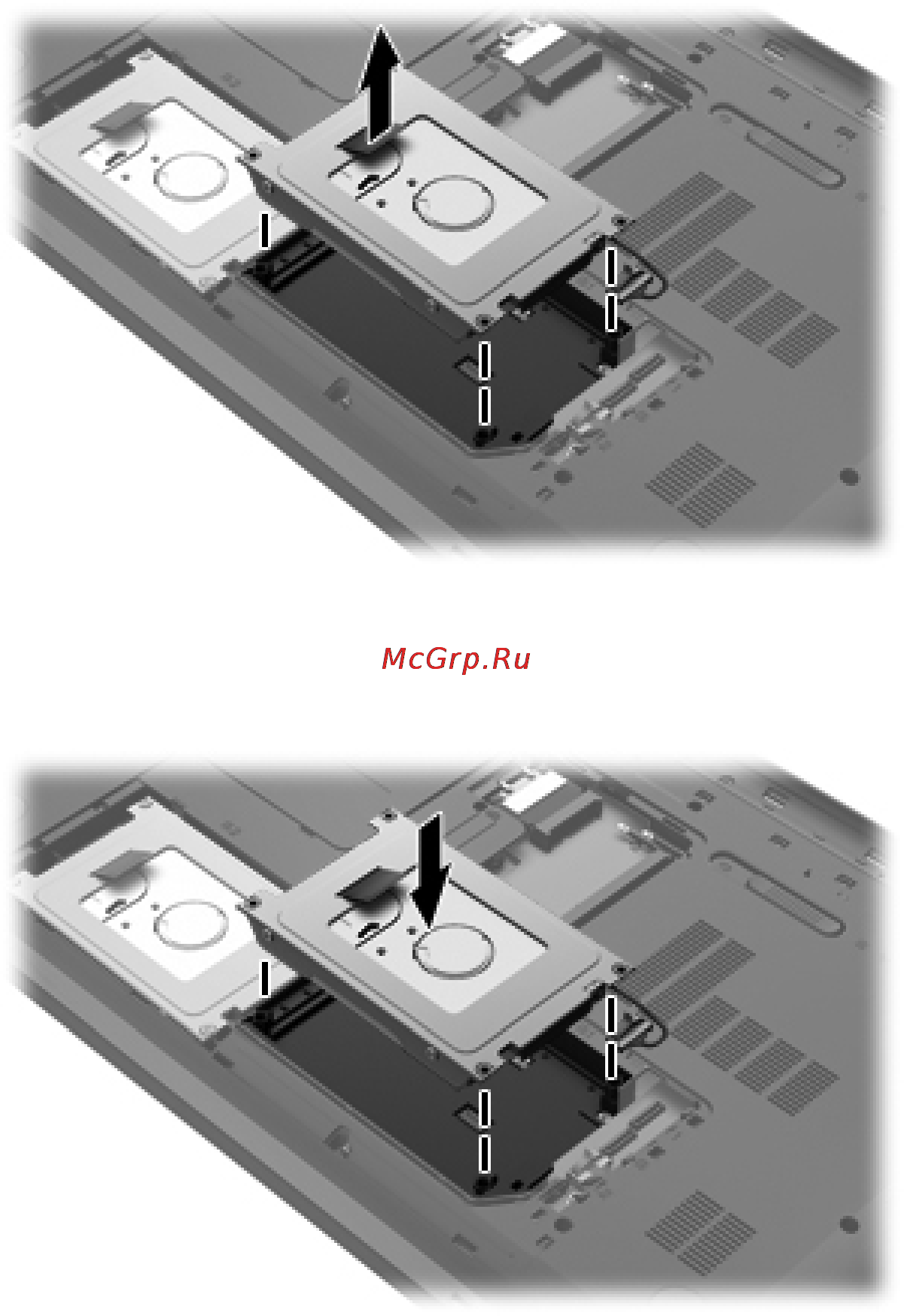 HP Envy dv7-7265er C6D03EA [77/129] Замена жесткого диска