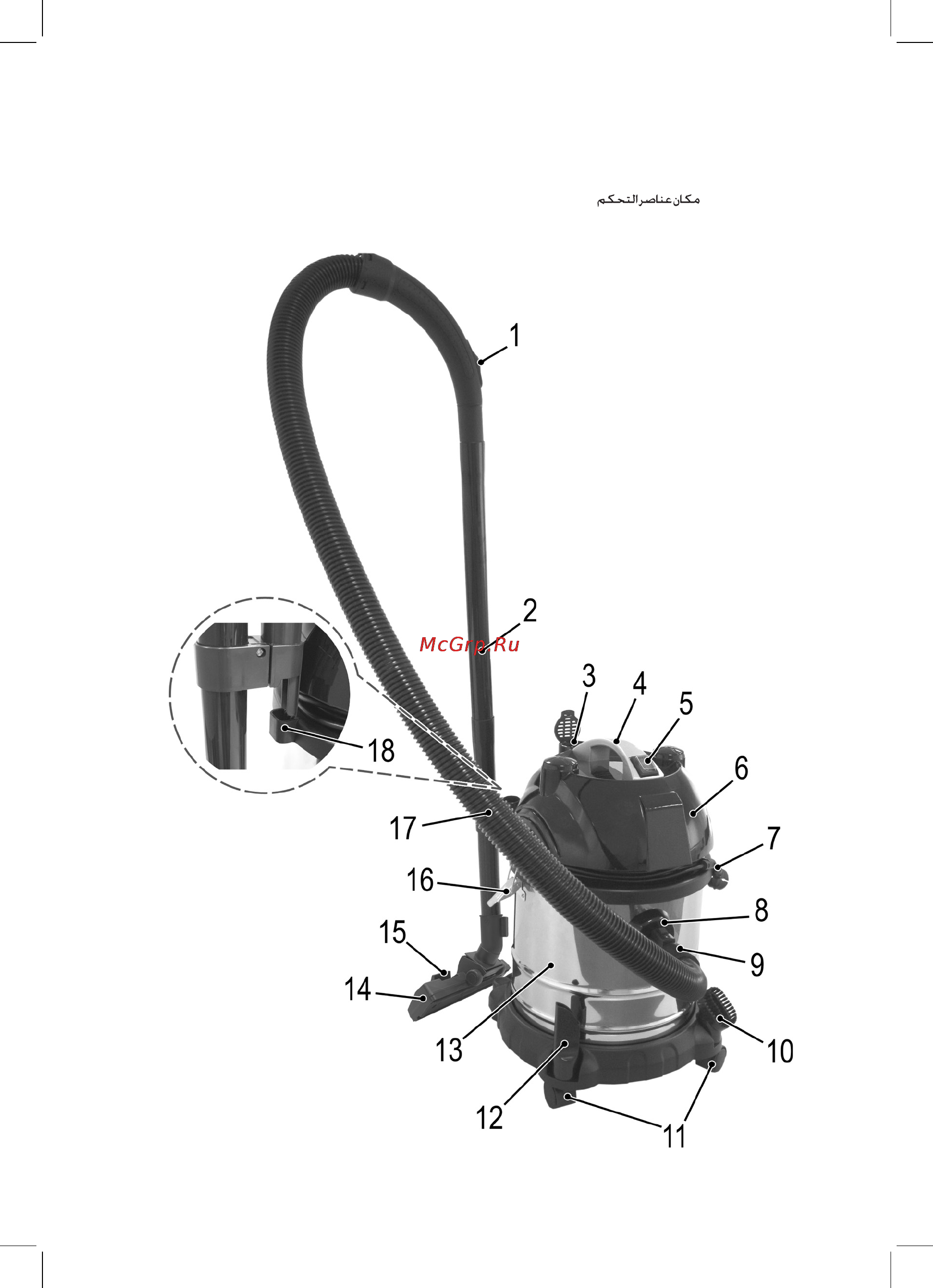 Bomann BS 9000 CB [3/74] Übersicht der bedienelemente