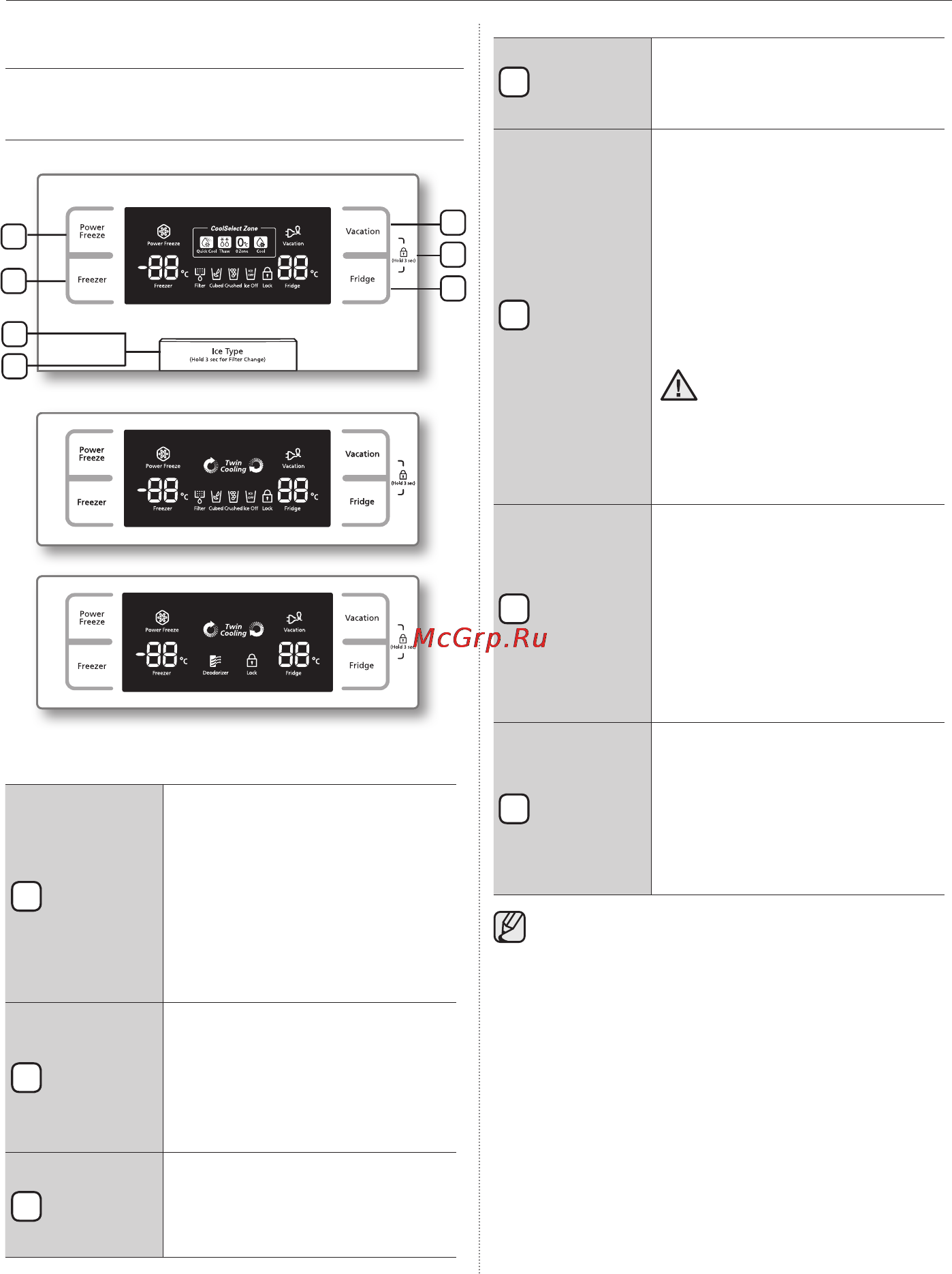 Samsung RSH7ZNPN [64/72] Қатарлас тоңазытқышын қолдану