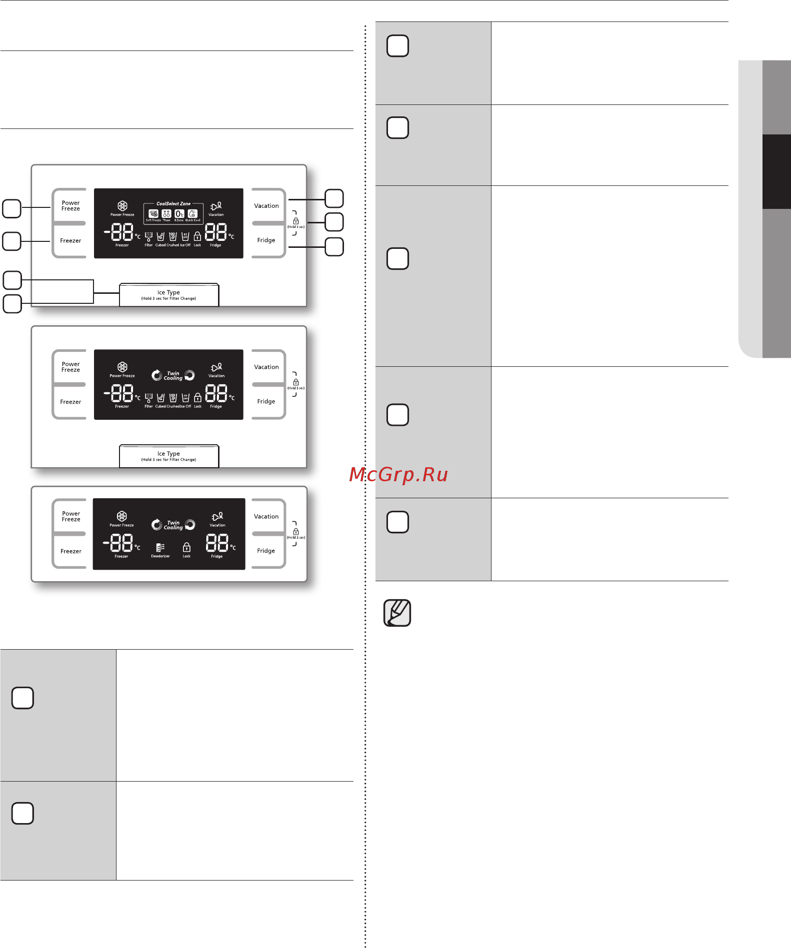 Samsung RS21HKLMR [61/136] Samsung teie külg külje kõrval külmkapi seadmine