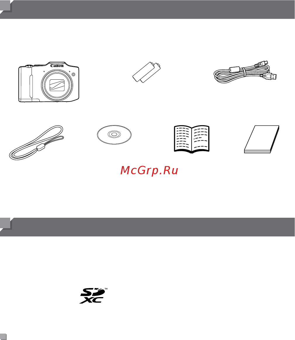 Canon PowerShot SX160 IS Black [2/211] Карты памяти sdx