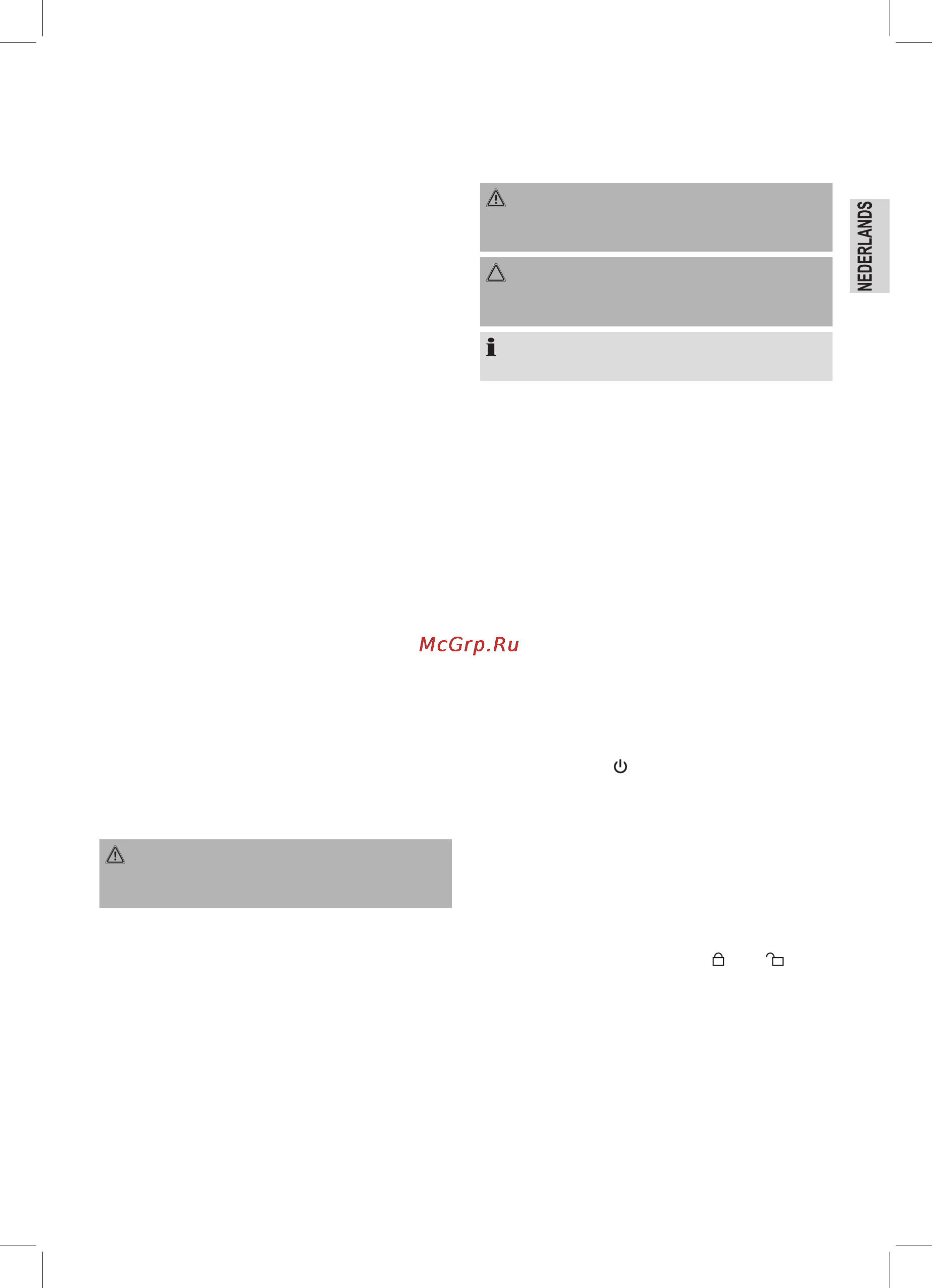 Bomann AKS 920 B CB [9/42] Algemene veiligheidsinstructies