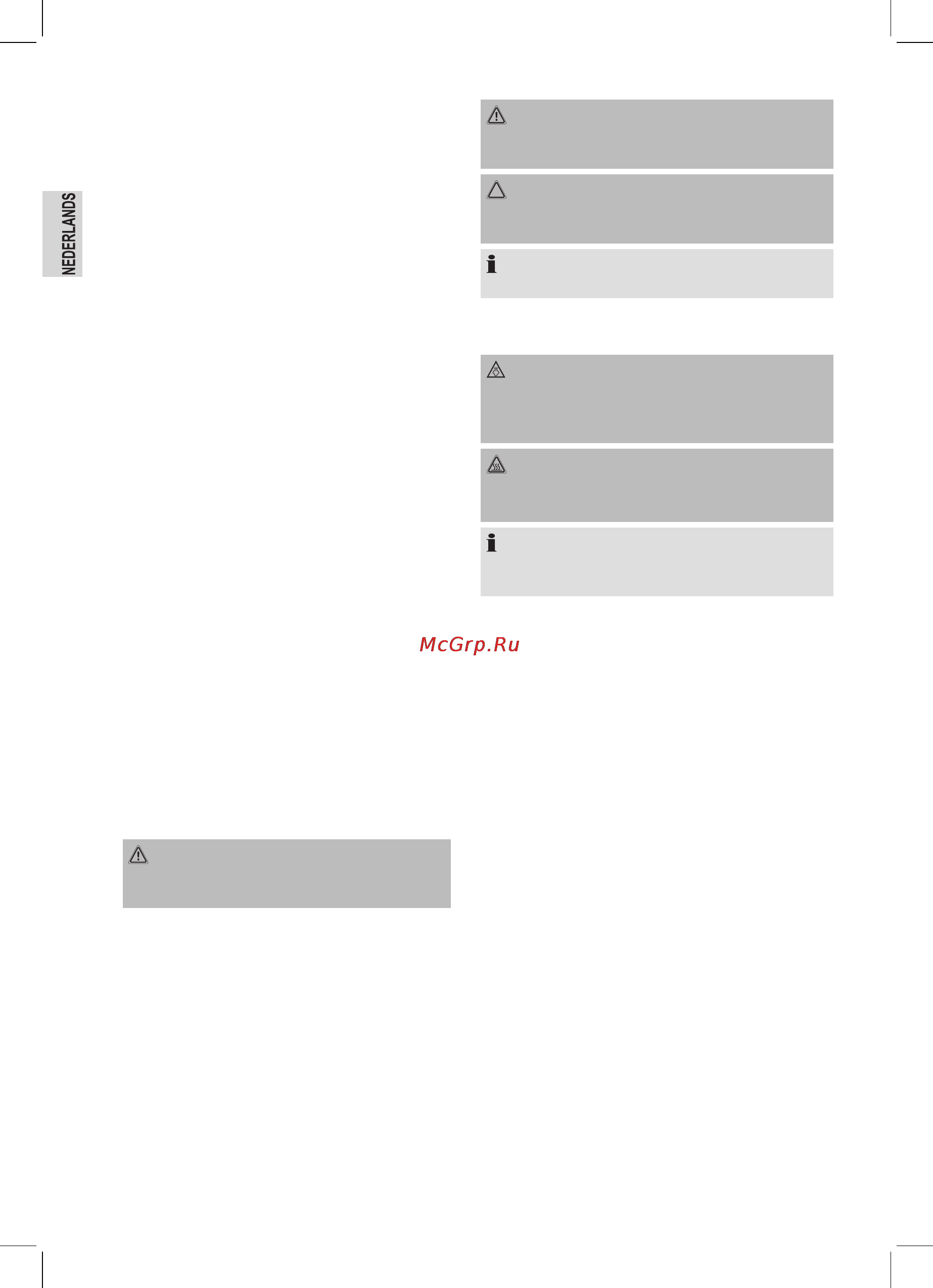 Bomann DR 921 CB [10/54] Algemene veiligheidsinstructies