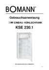 Bomann KSE 230.1 203L Инструкция по эксплуатации
