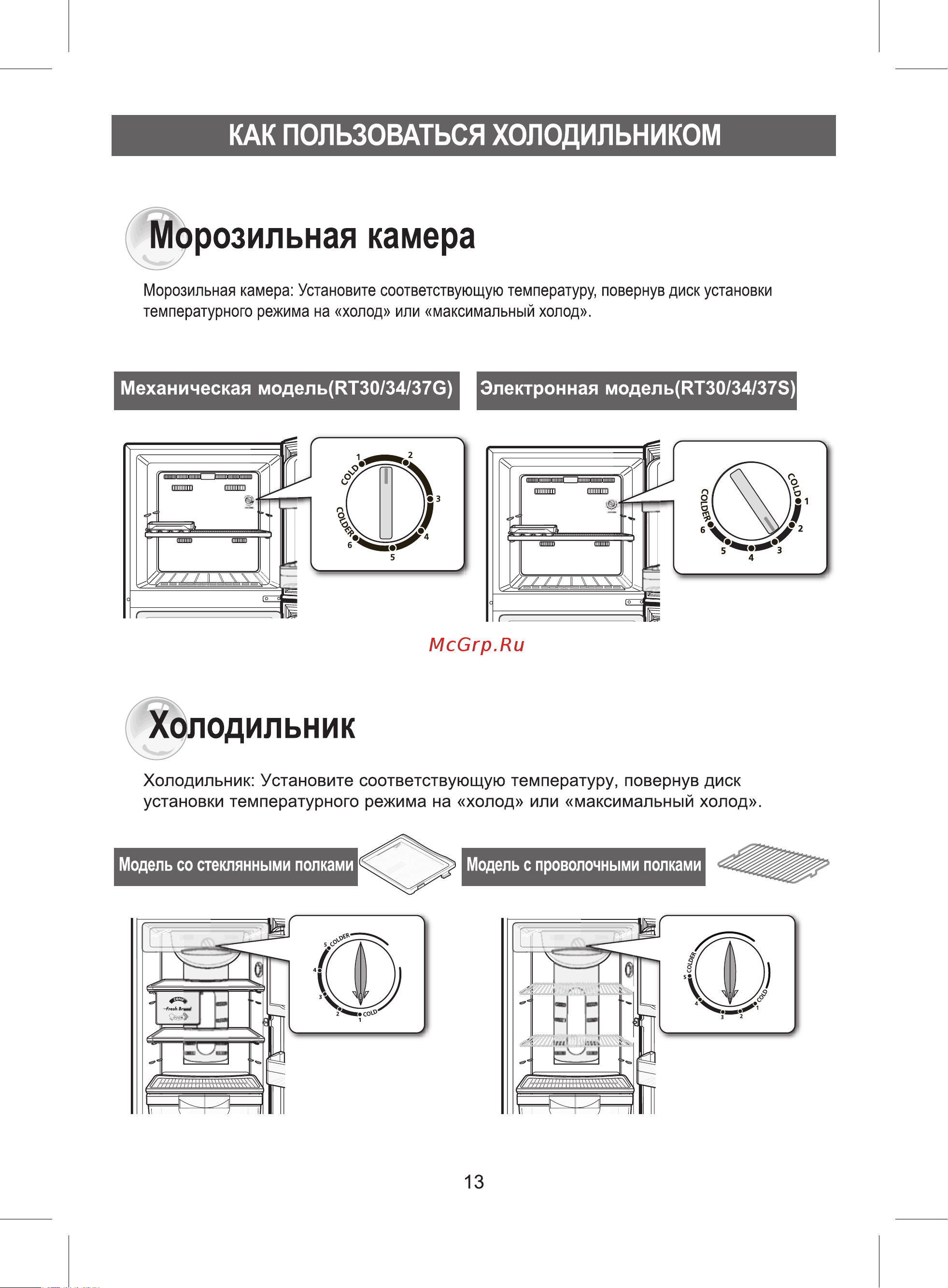 Samsung RT30GRMG Инструкция по эксплуатации онлайн [14/24] 75389