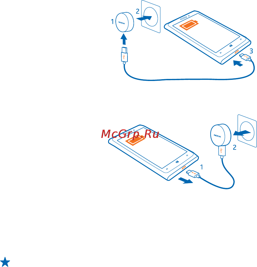 Nokia Lumia 920.1 Black [8/119] Извлечение sim карты