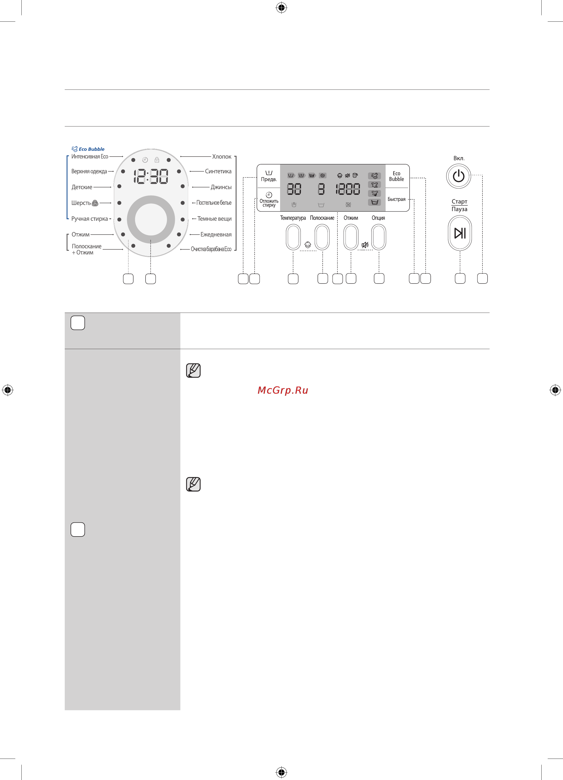 Samsung WF1702YQQ ECO BUBBLE [22/132] Стирка белья