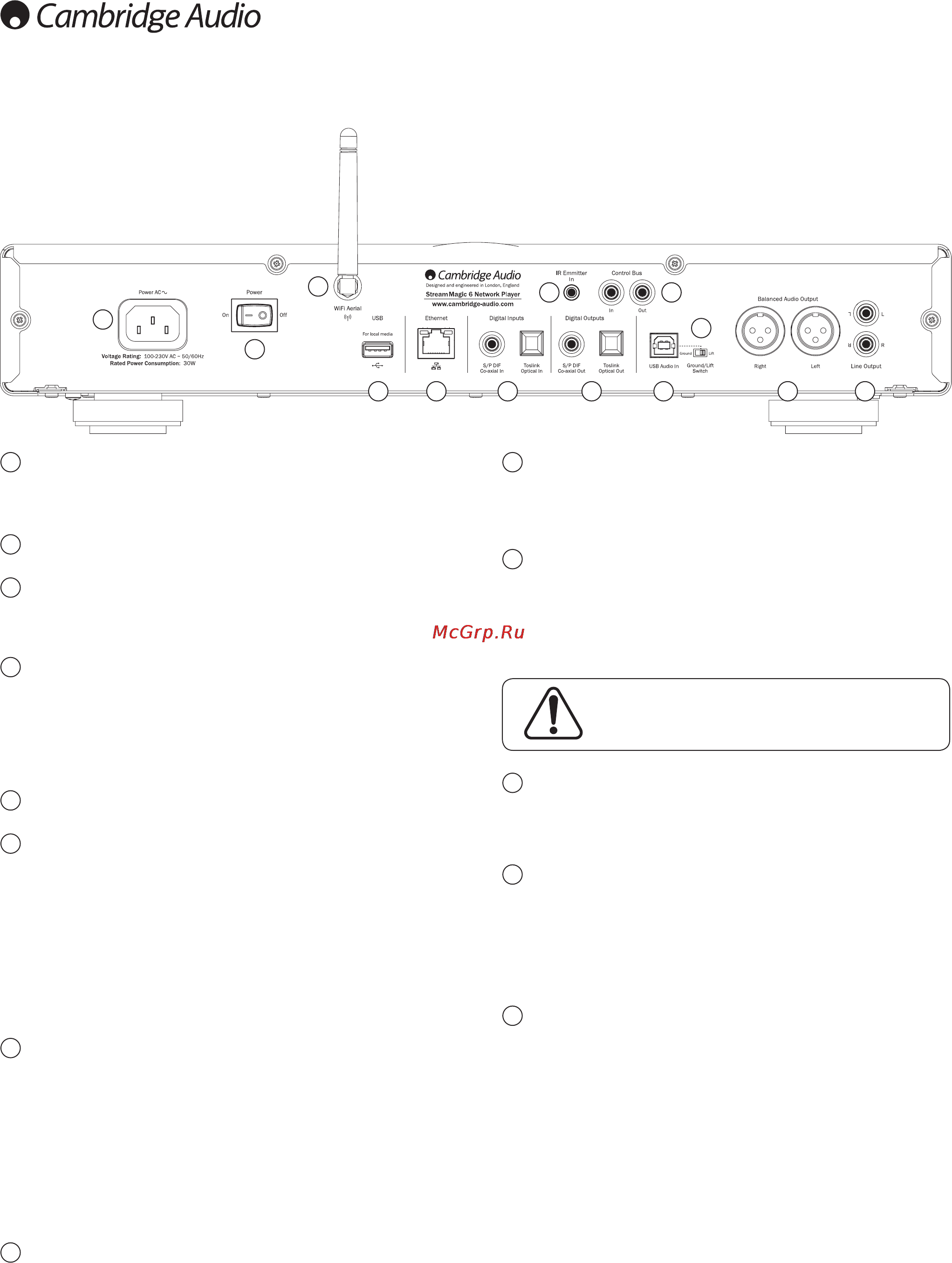 Cambridge Audio Stream Magic 6 [6/19] Вход usb audio