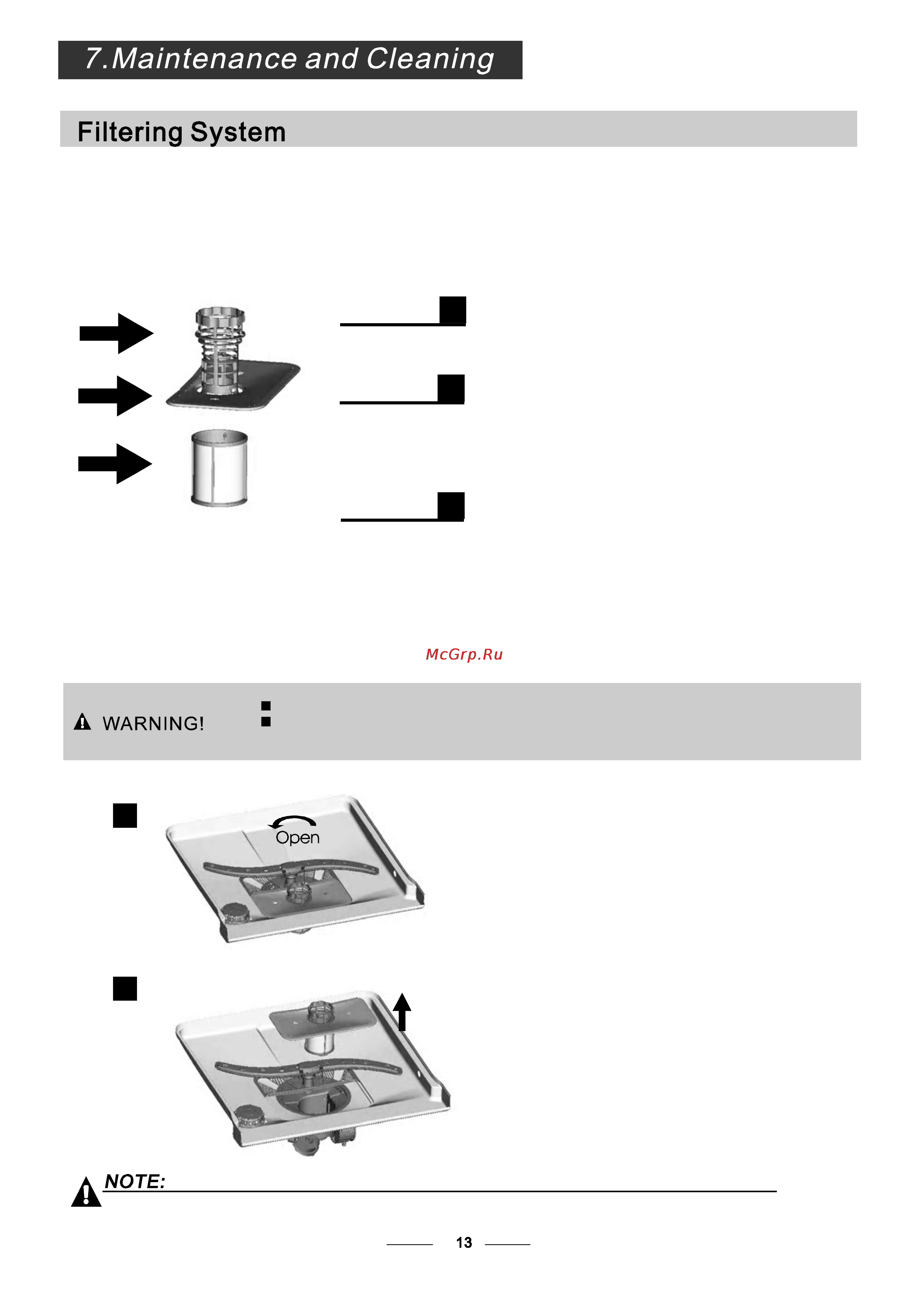 Bomann GSP 744 ix [16/25] Filter assembly