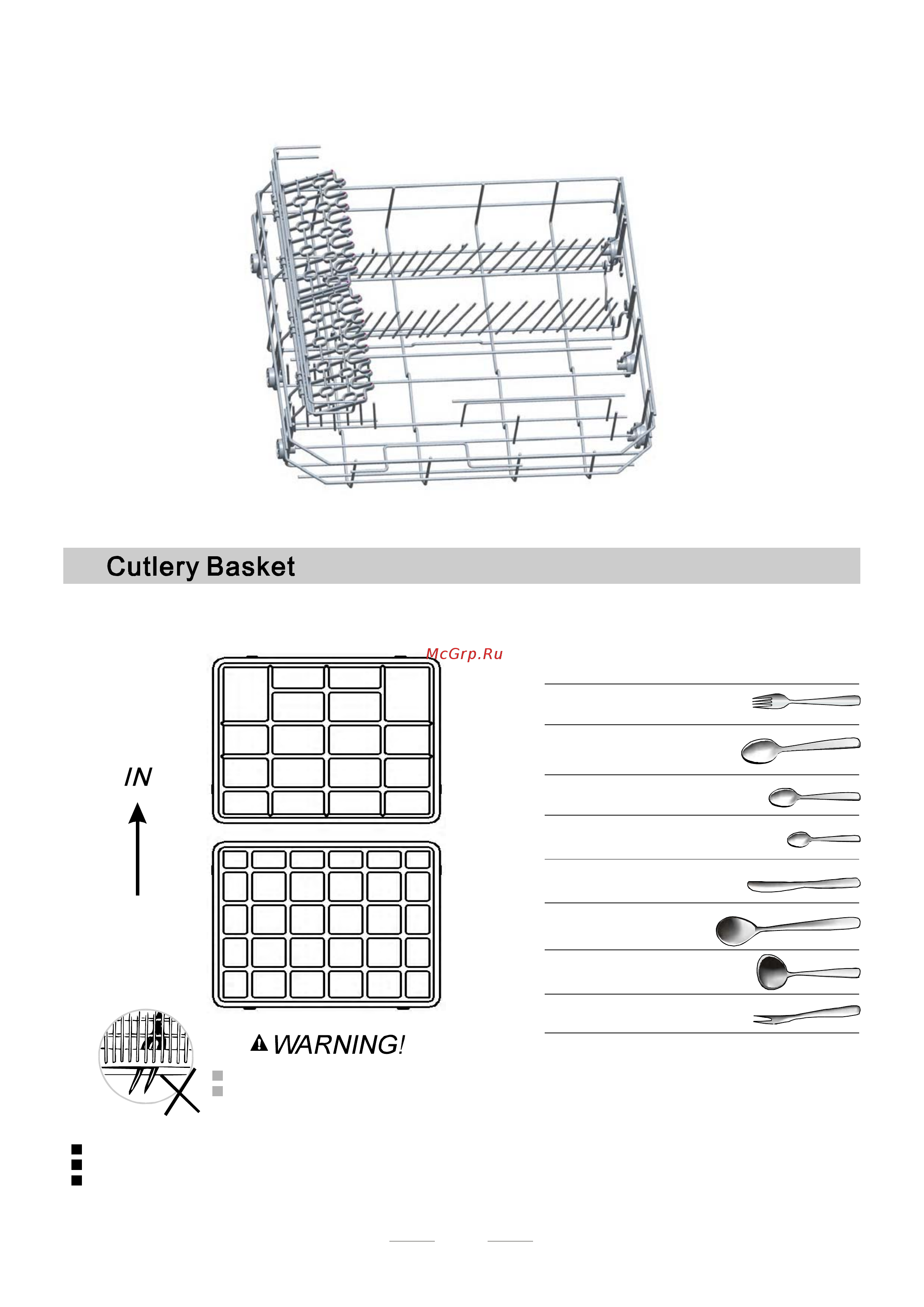 Bomann TSG 707 [12/25] Plate racks of basket