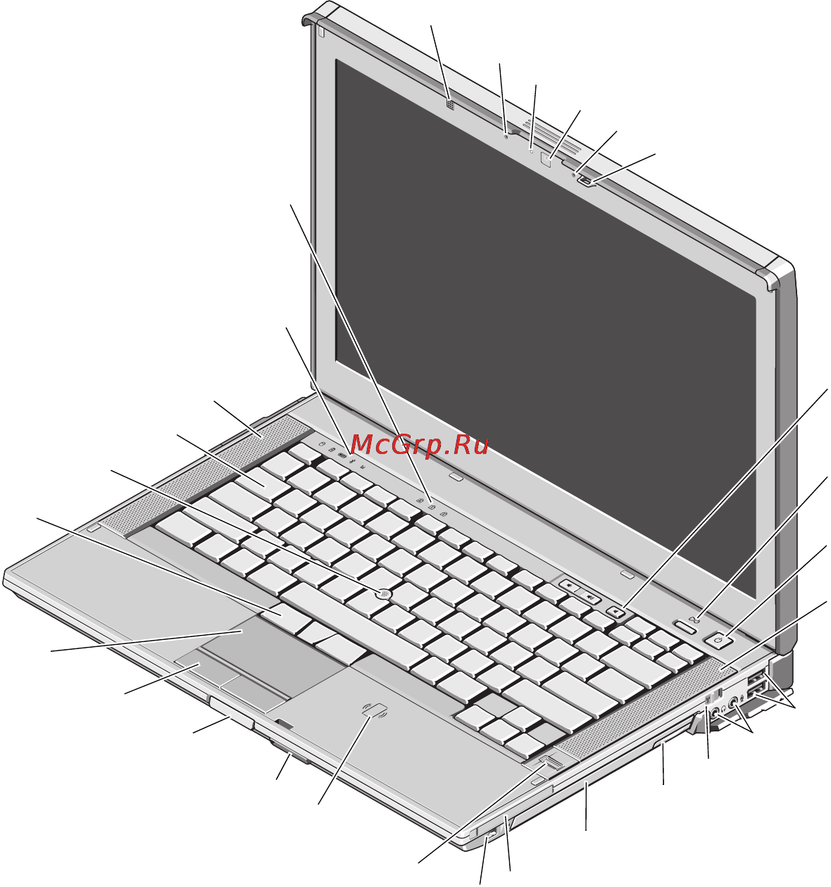 Dell Latitude E6410 /L106410116RR/ [3/8] Latitude e6410 atg вид спереди