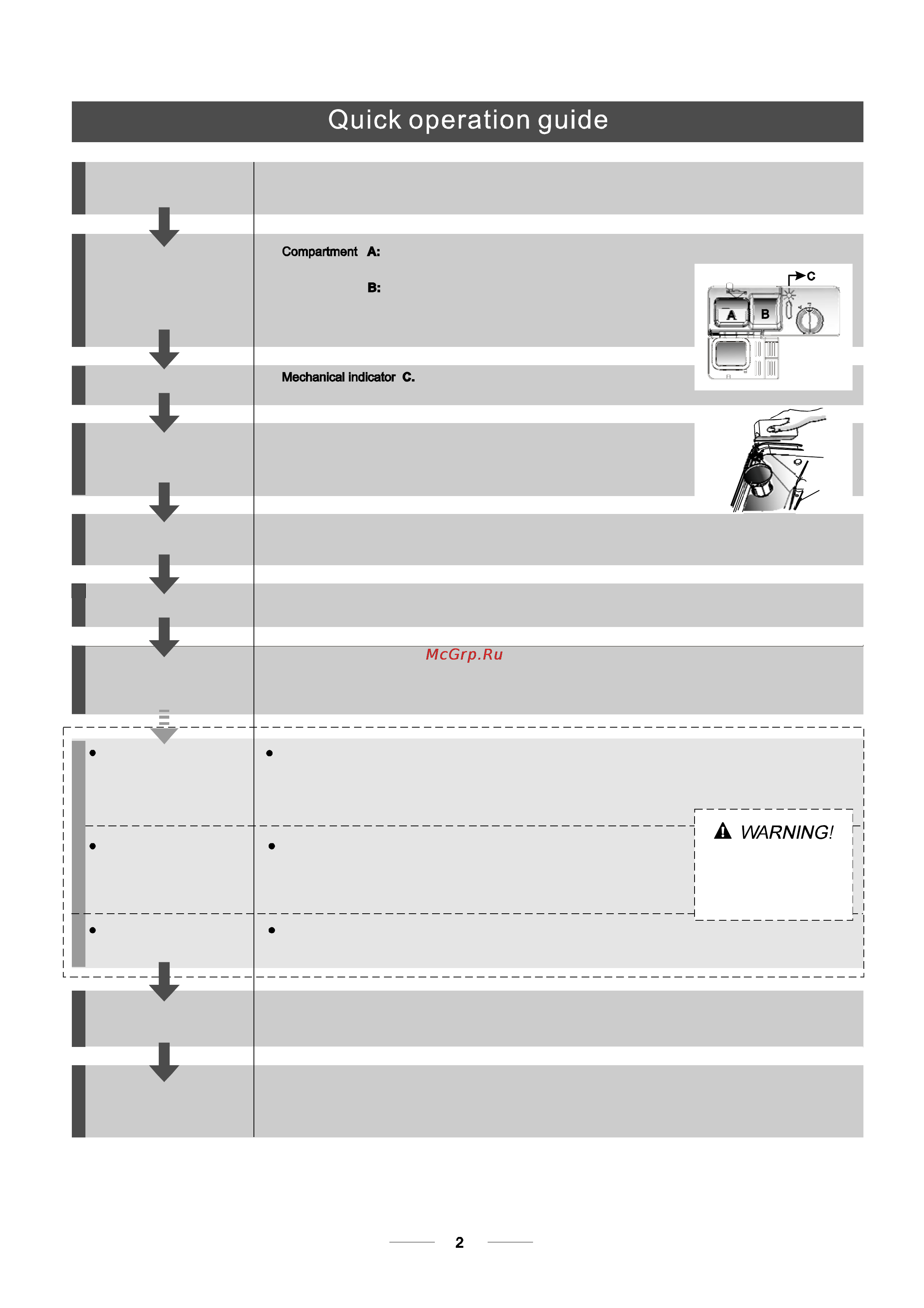 Bomann GSPE 773.1 [6/32] For detailed operating method read the corresponding content on the instruction manual