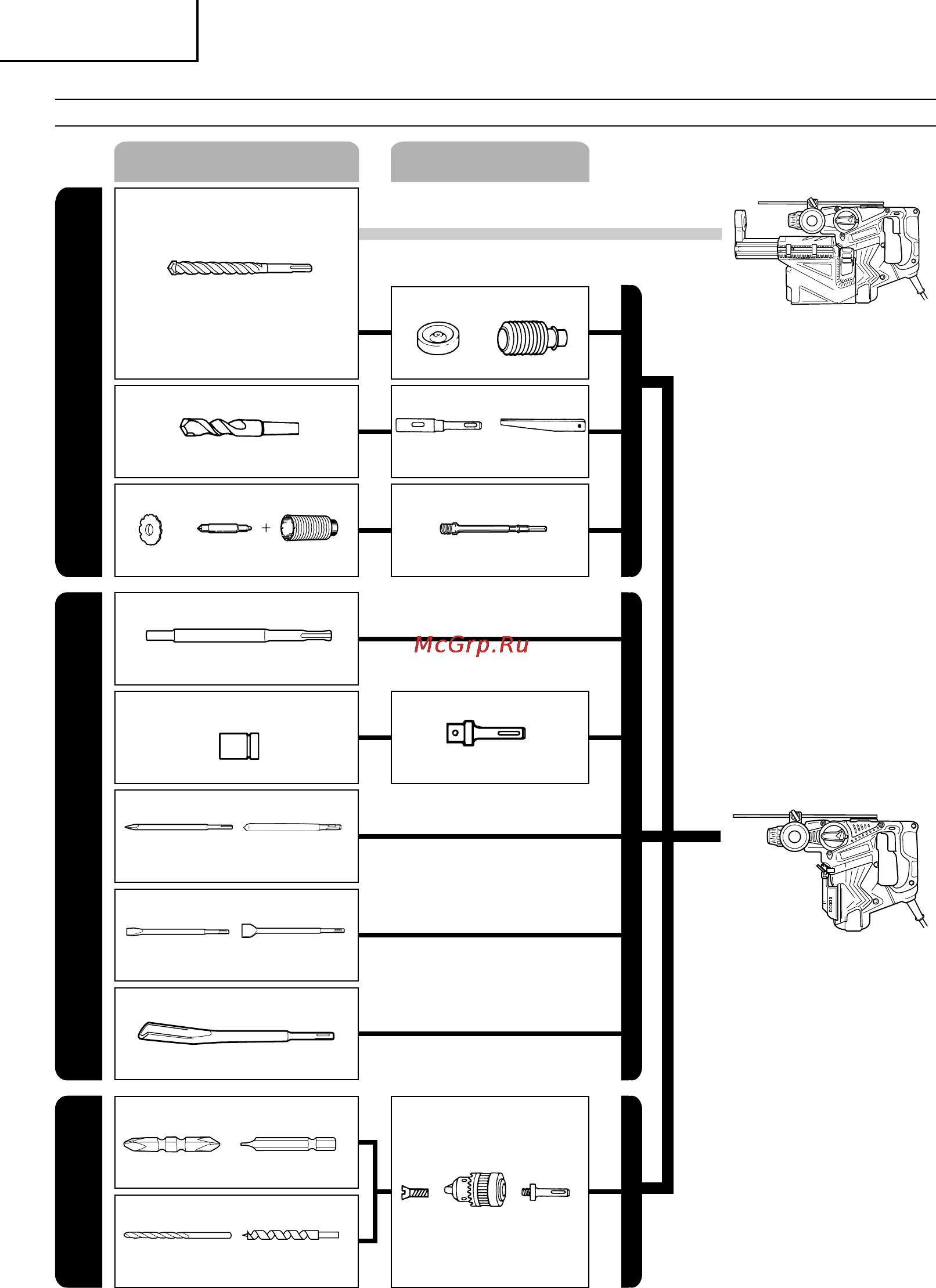 Hitachi DH28PD [62/100] Alet adaptör