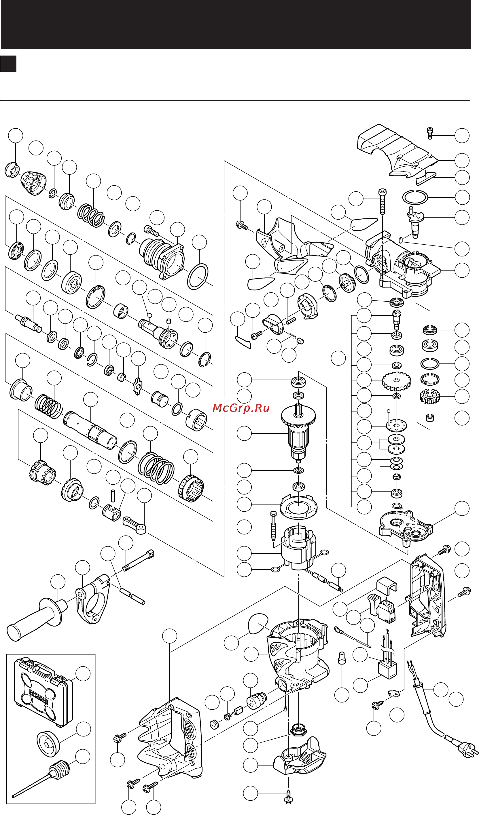 Hitachi DH30PC2 Инструкция по эксплуатации онлайн