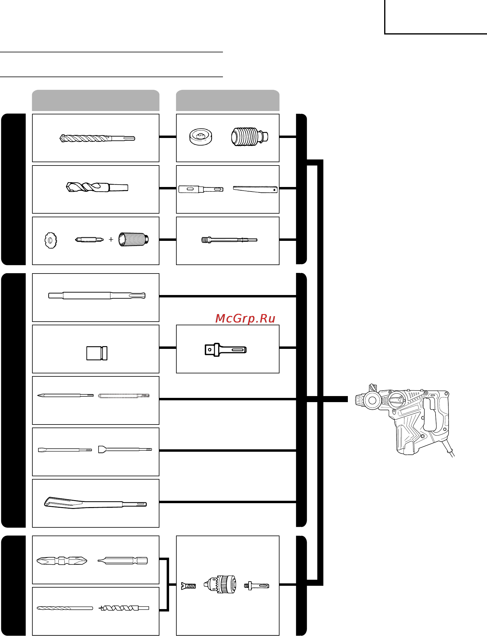 Hitachi DH28PC [41/92] Csak forgatás csak ütés forgatás és ütés