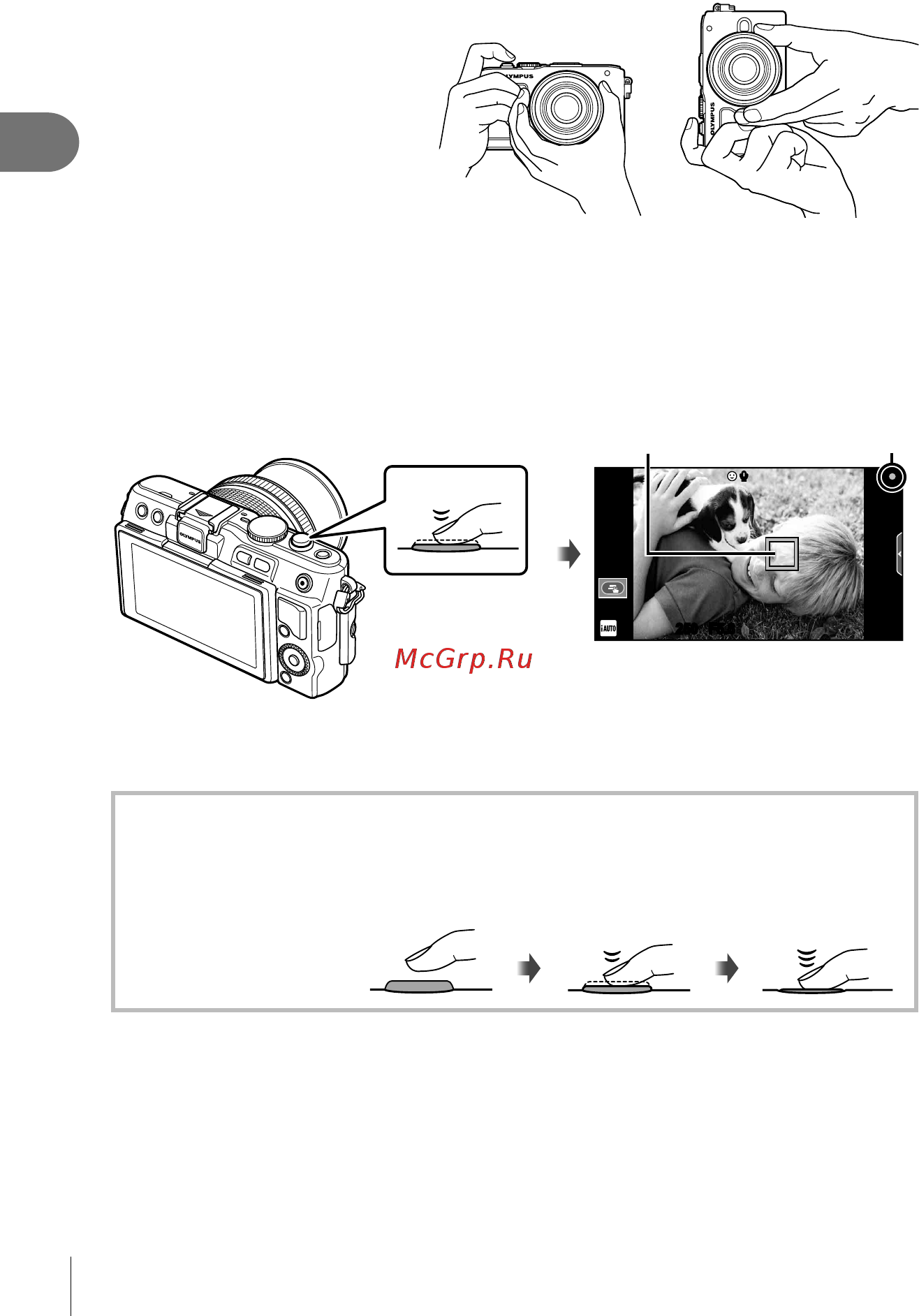 Olympus E-PL5 M1442 IIR Silver [18/130] Подготовка фотоаппарата и порядок работы